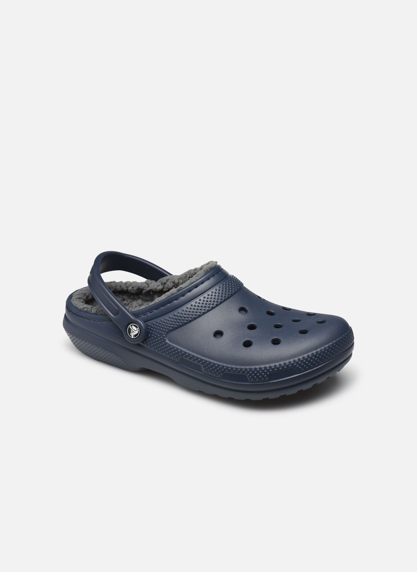 Muilen Classic Lined Clog M heren blauw Crocs Muilen Classic Lined Clog M heren blauw NAVY/CHARCOAL