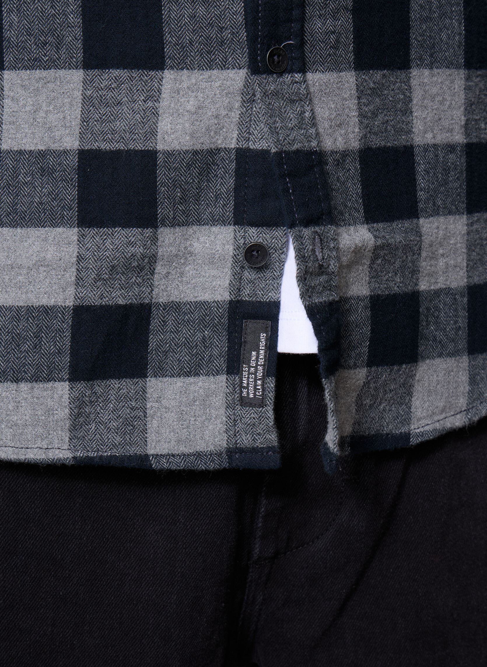 Hemden Shirt herren grau Blend Hemden Shirt herren grau STONE MIX