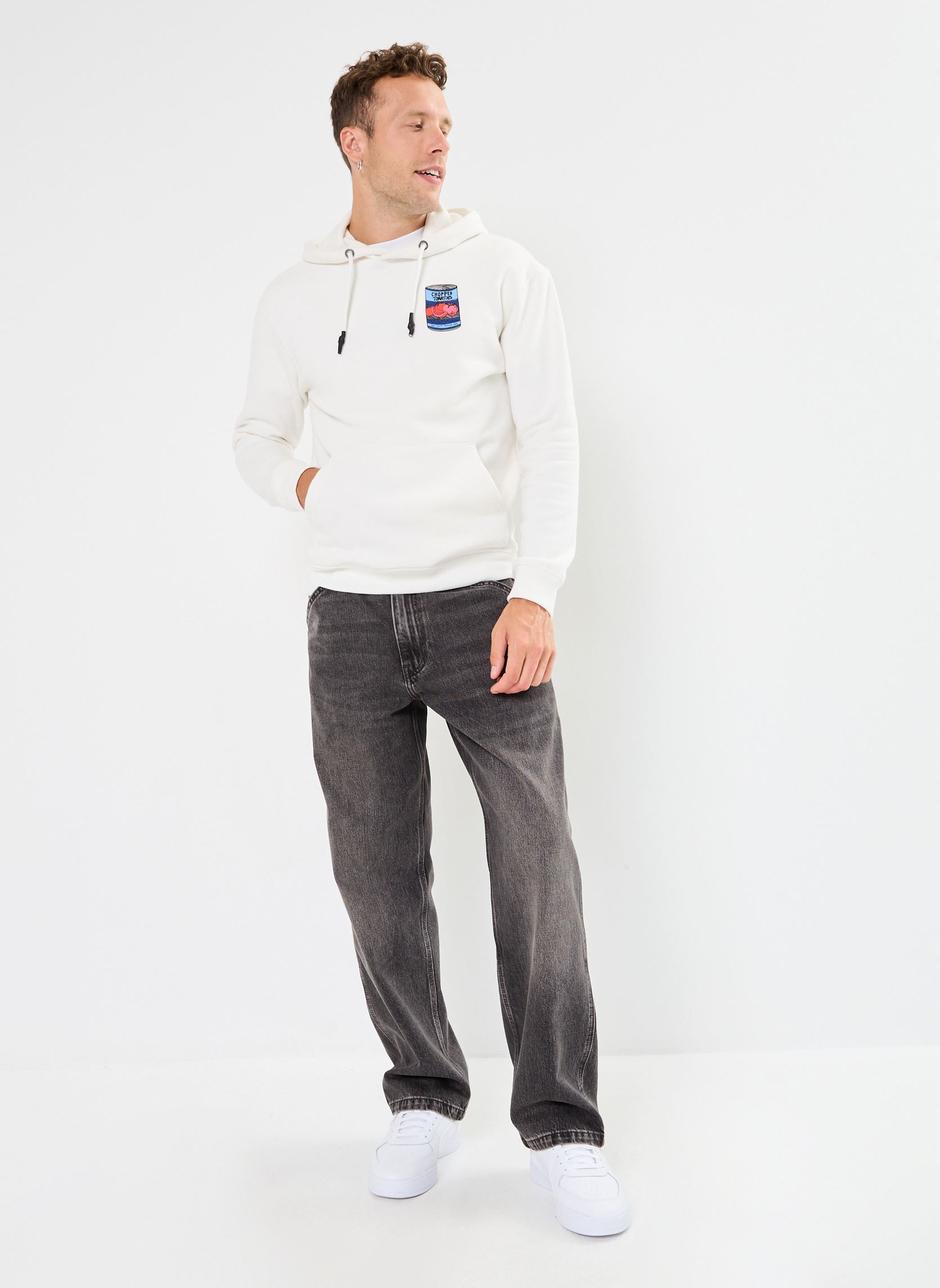 Sweats Sweatshirt homme blanc Blend Sweats Sweatshirt homme blanc SNOW WHITE