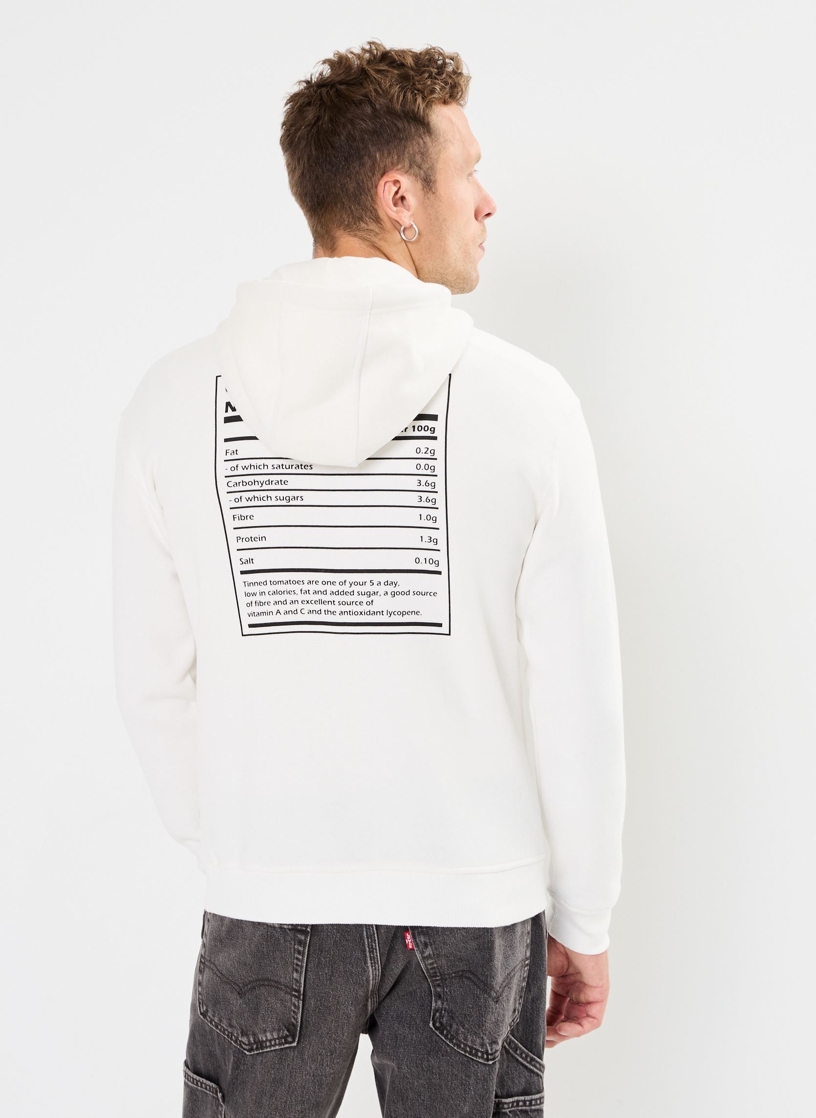Sweats Sweatshirt homme blanc Blend Sweats Sweatshirt homme blanc SNOW WHITE