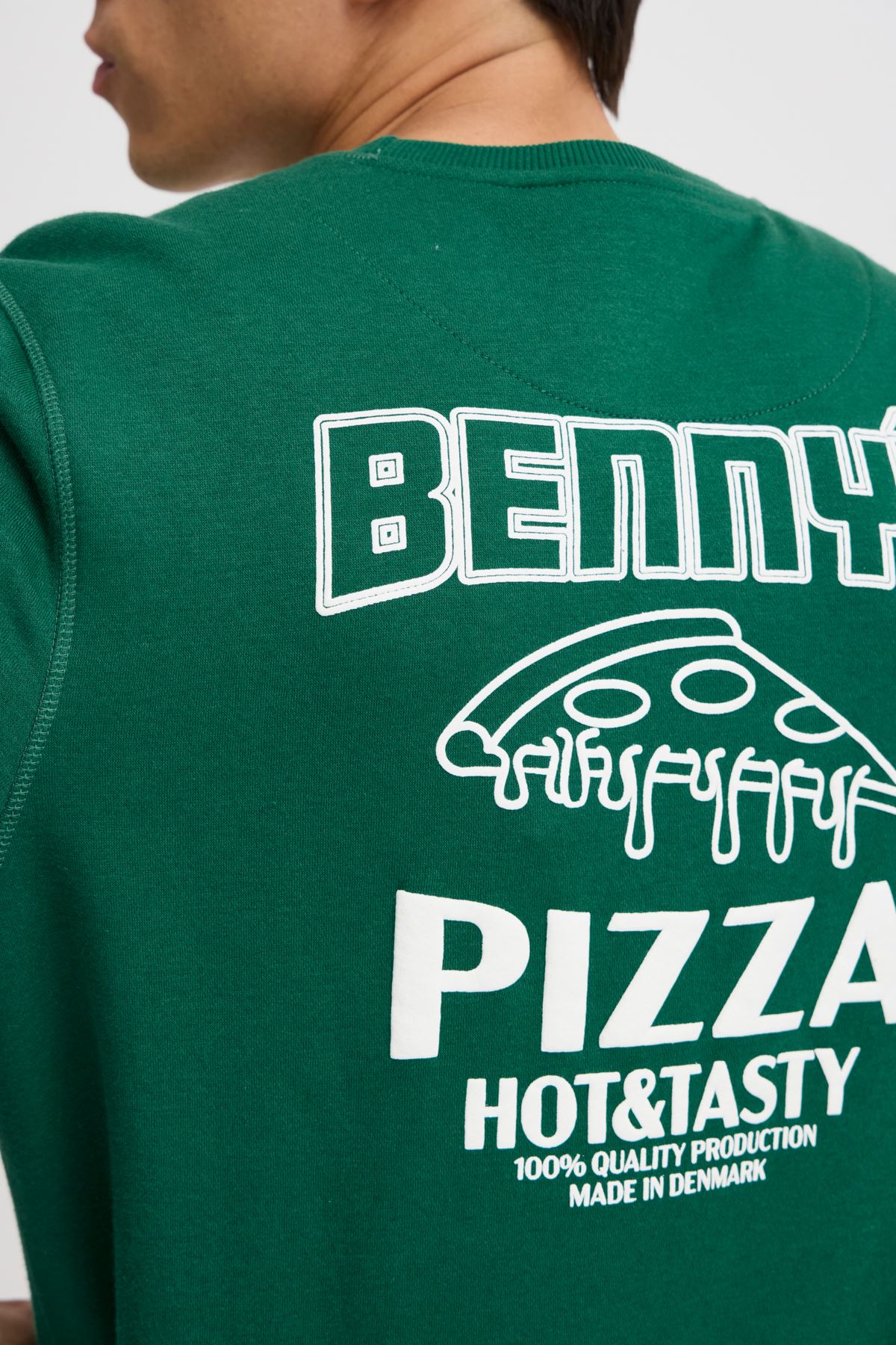 Sweatshirts Sweatshirt heren groen Blend Sweatshirts Sweatshirt heren groen EVERGREEN