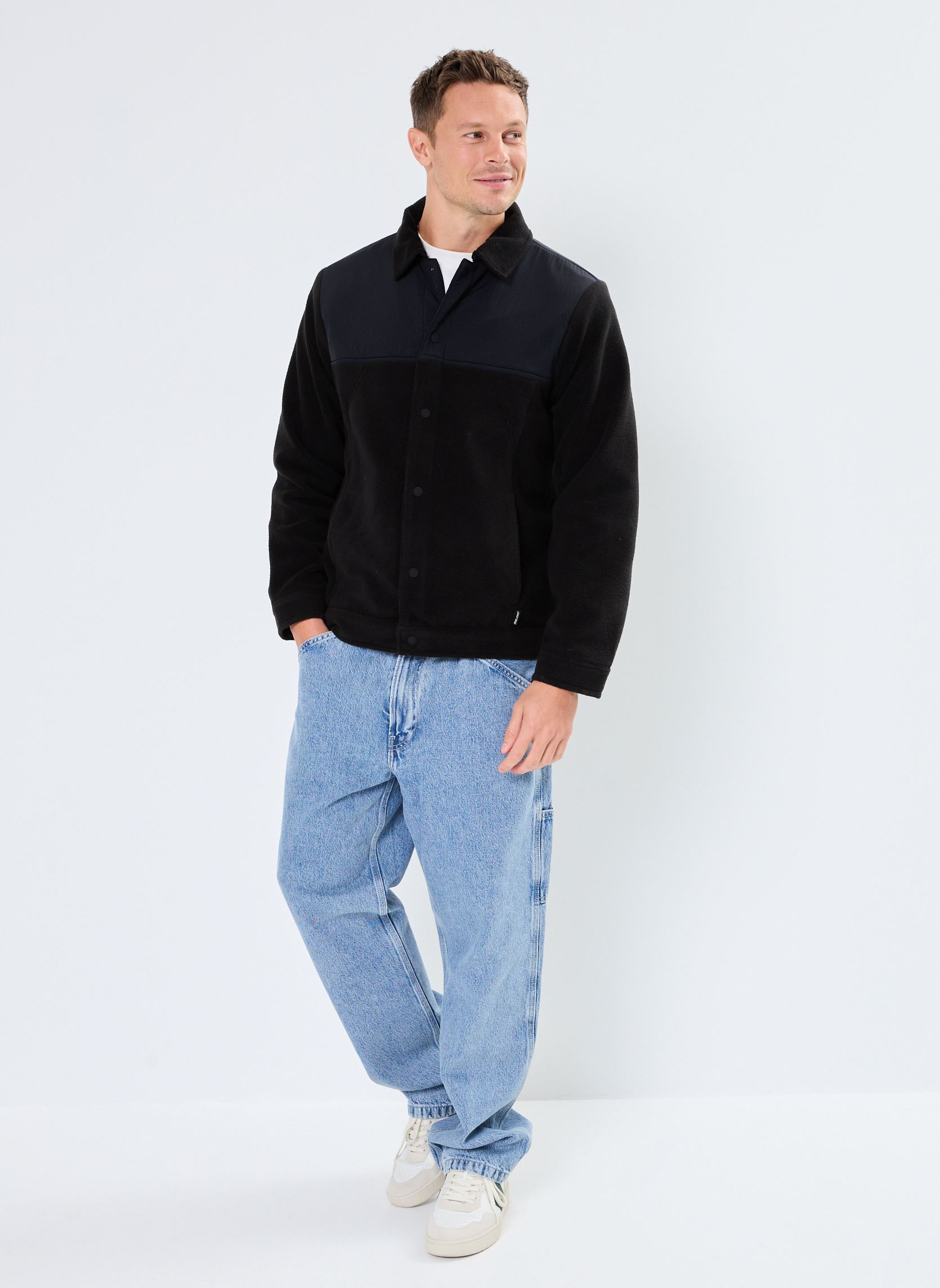Doudounes sans manches Outerwear homme noir Blend Doudounes sans manches Outerwear homme noir BLACK/