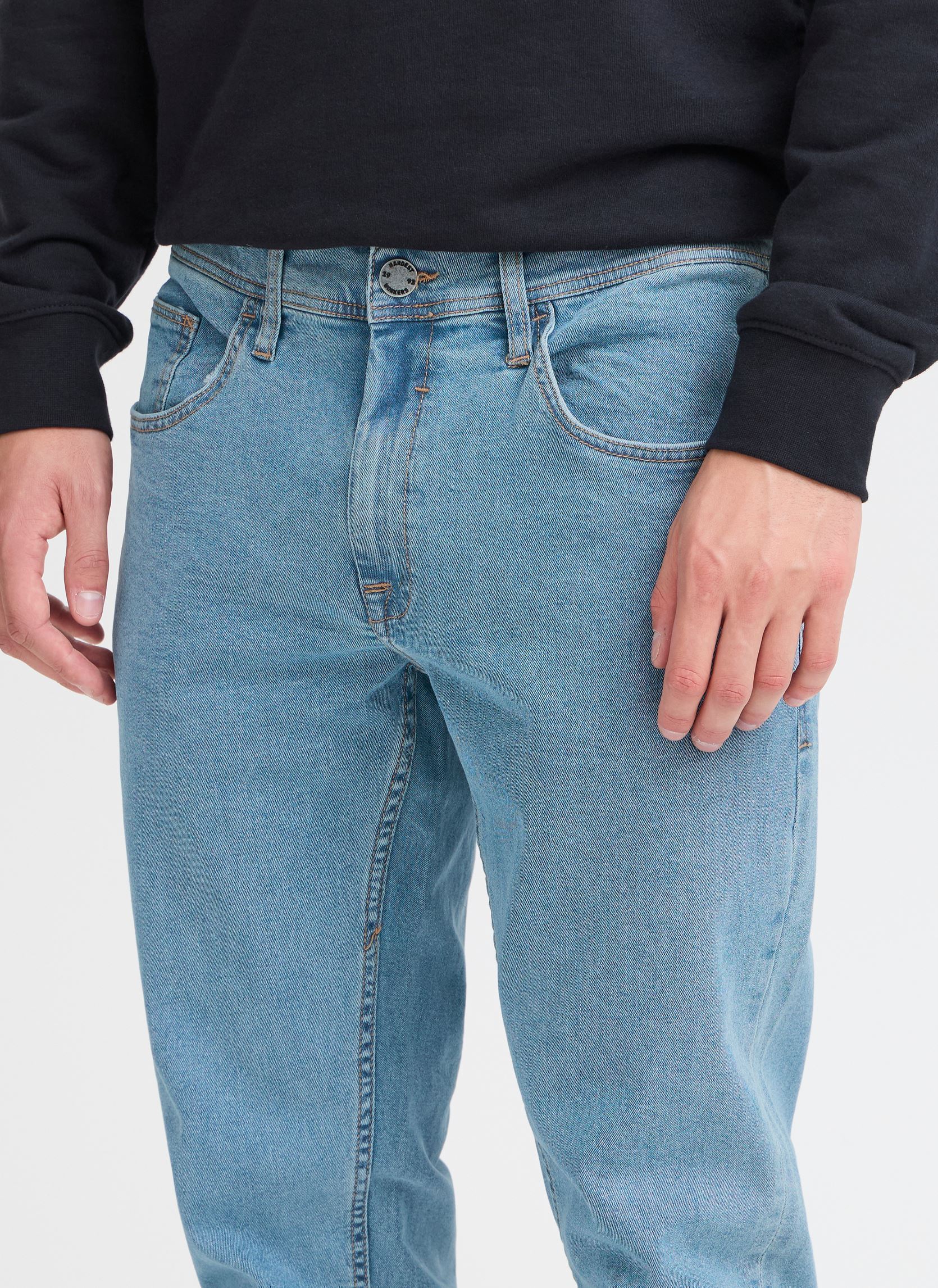 Rechte jeans / Straight Leg Jeans Twister fit heren blauw Blend Rechte jeans / Straight Leg Jeans Twister fit heren blauw DENIM LIGHT BLUE