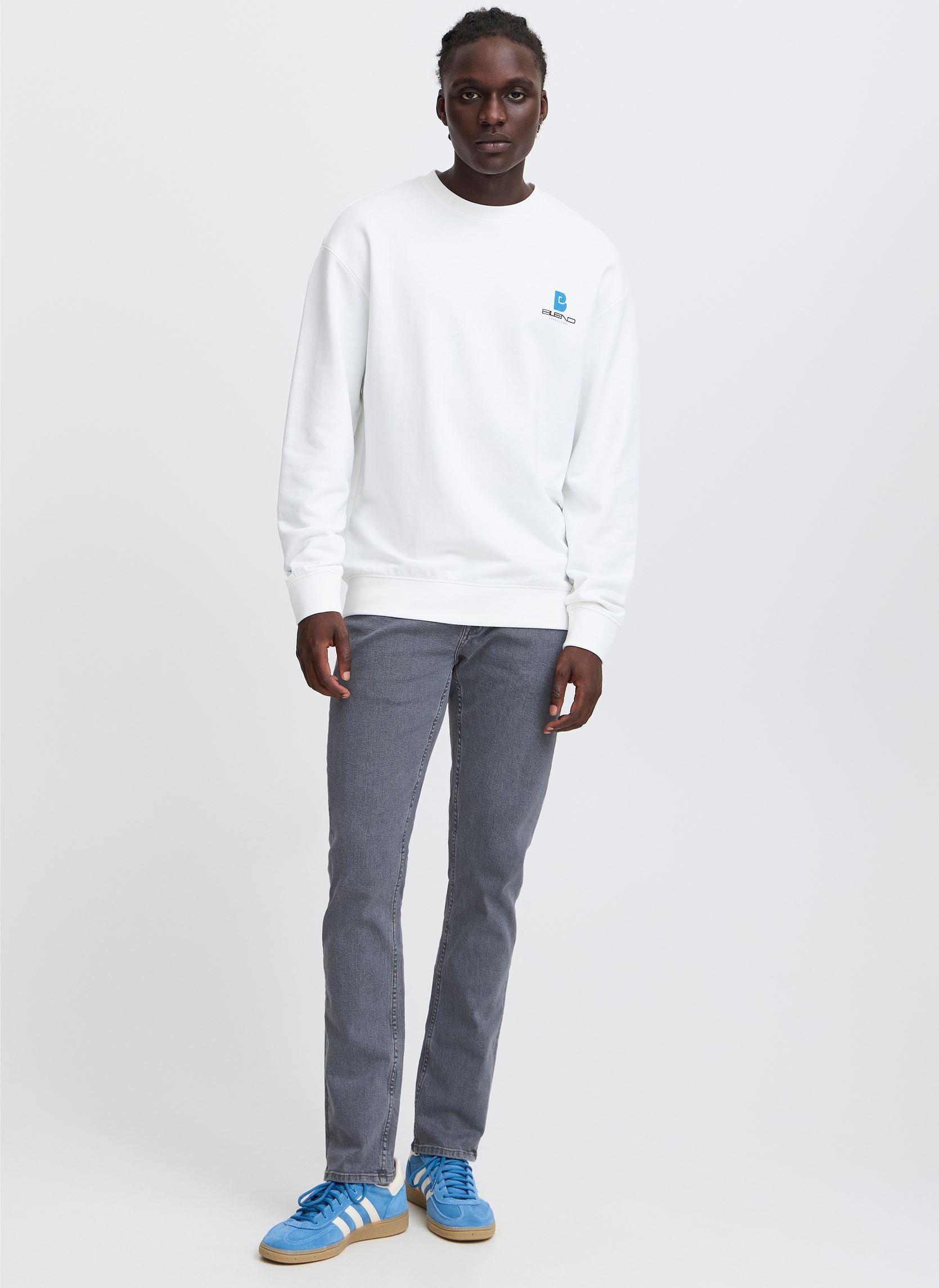 Jeans droit Twister fit homme gris Blend Jeans droit Twister fit homme gris DENIM GREY