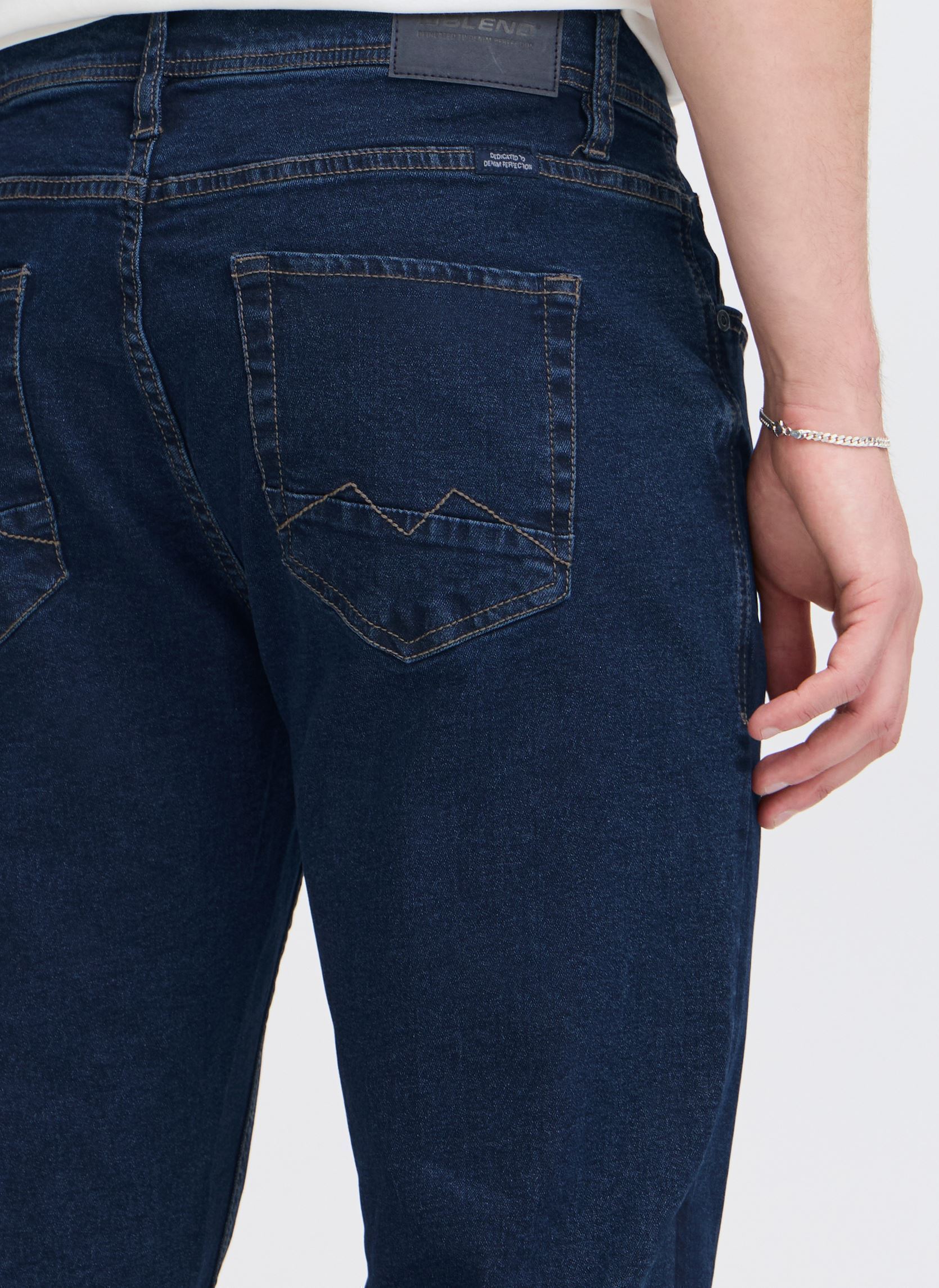 Vaqueros de corte holgado Twister fit hombre azul Blend Vaqueros de corte holgado Twister fit hombre azul DENIM DARK BLUE NEW