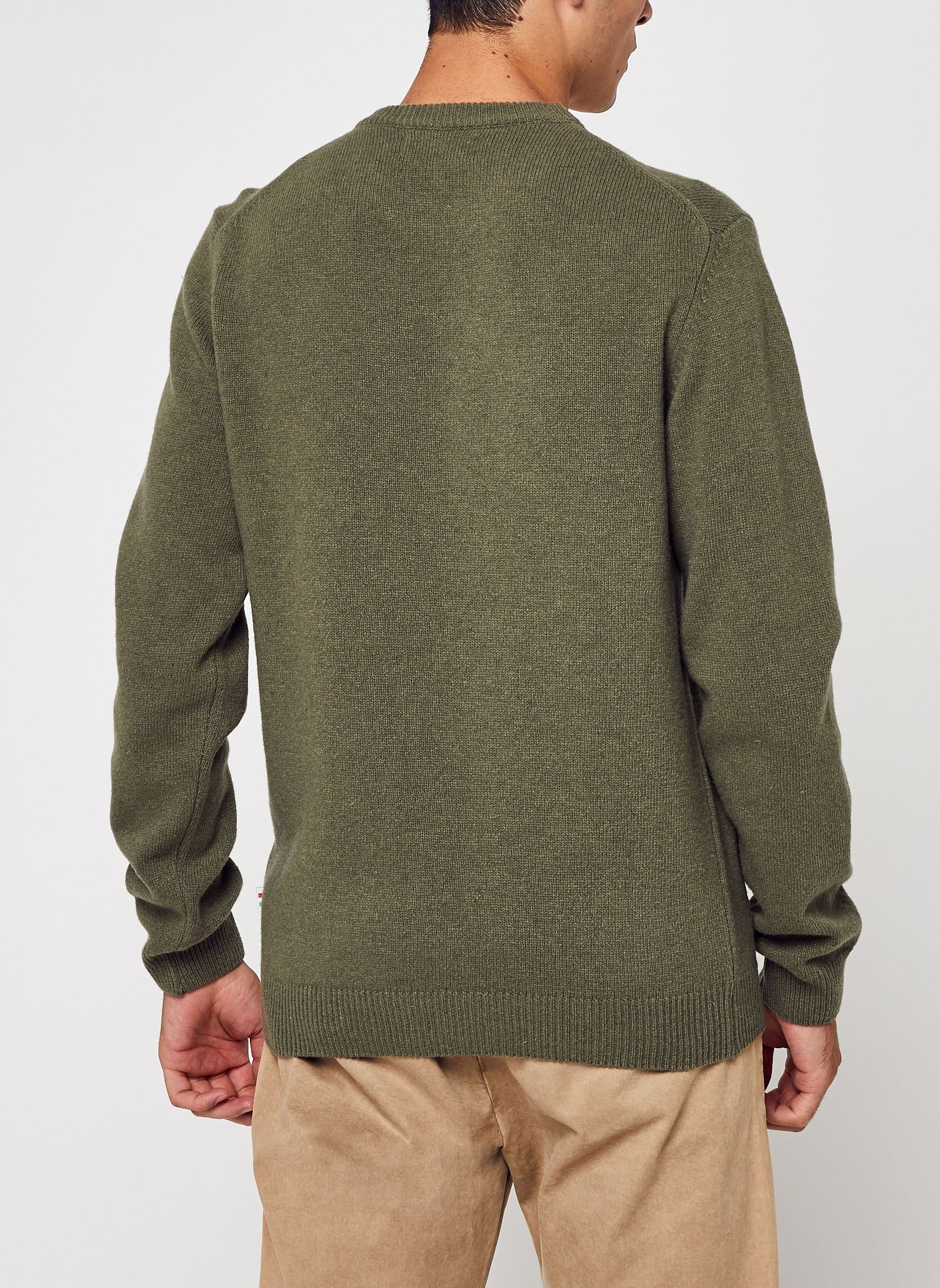 Pulls Karl crew neck bounty knit homme vert Casual Friday Pulls Karl crew neck bounty knit homme vert OLIVINE MELANGE
