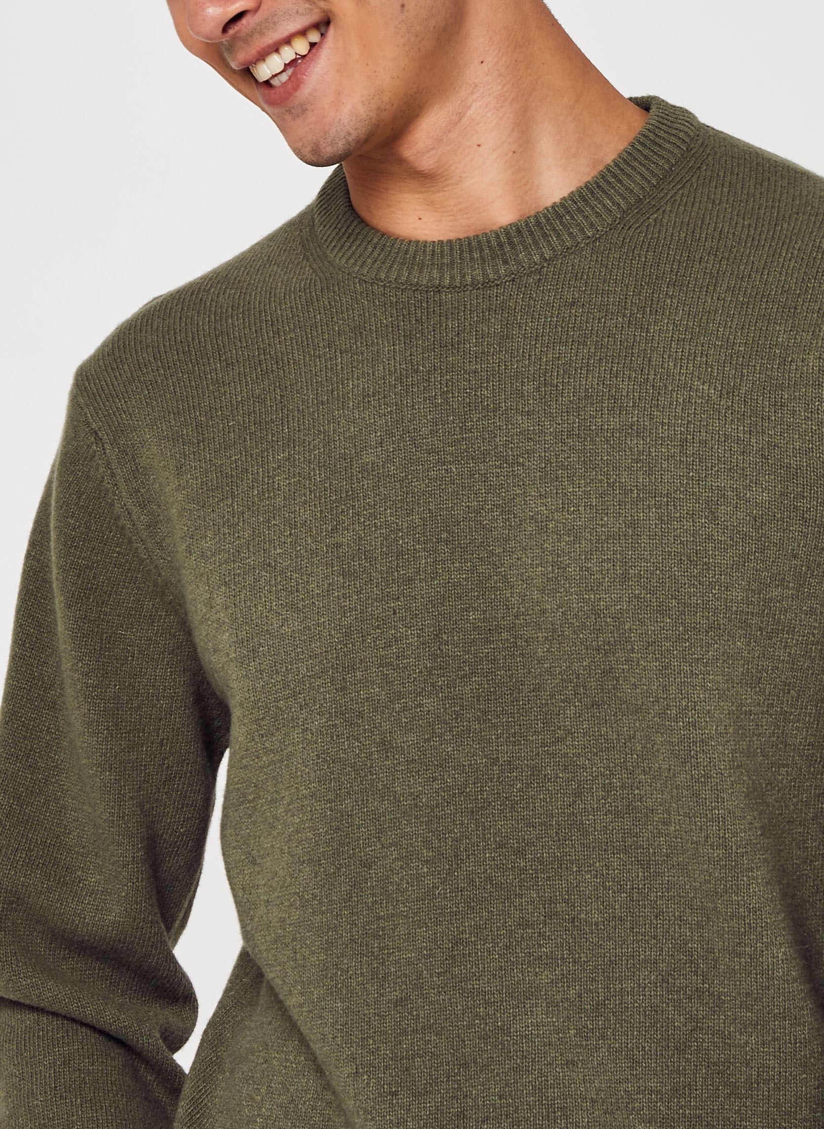 Pulls Karl crew neck bounty knit homme vert Casual Friday Pulls Karl crew neck bounty knit homme vert OLIVINE MELANGE