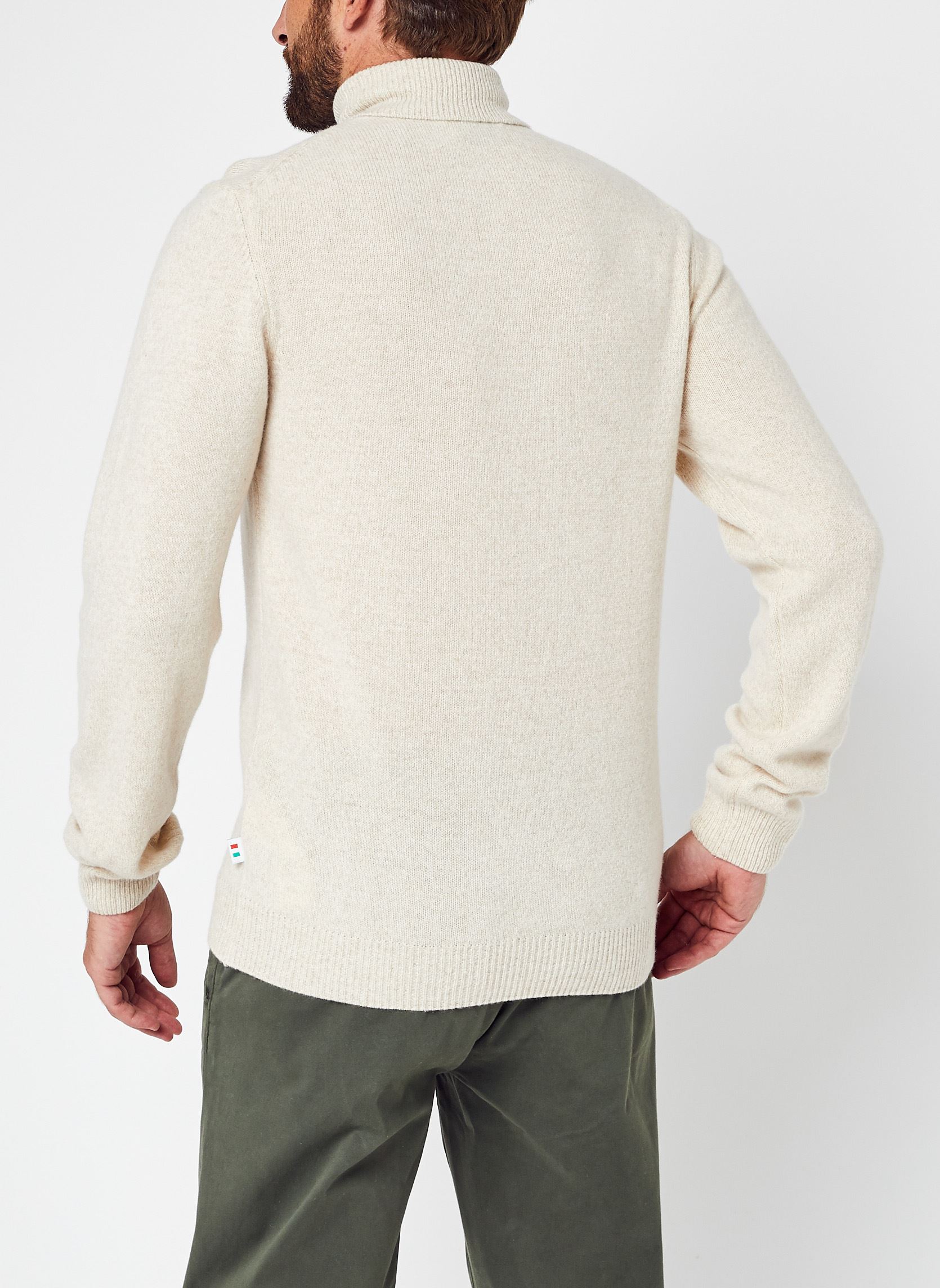 Pulls Karl roll neck bounty knit homme blanc Casual Friday Pulls Karl roll neck bounty knit homme blanc LIGHT SAND MELANGE