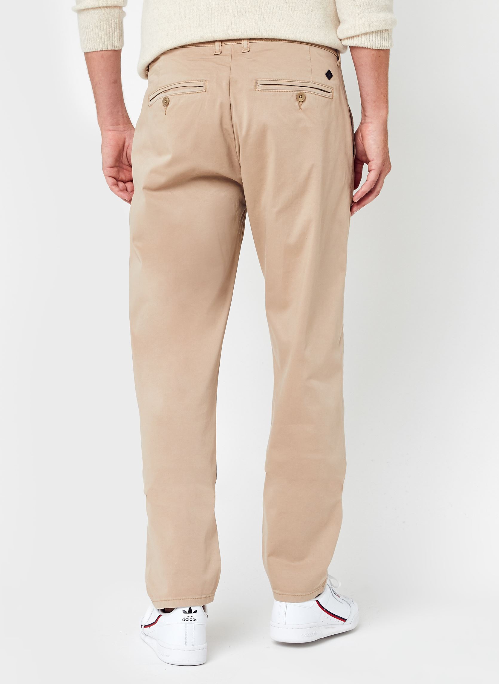 Pantalons droits Viggo Chino Pants homme marron Casual Friday Pantalons droits Viggo Chino Pants homme marron SAND CLAY