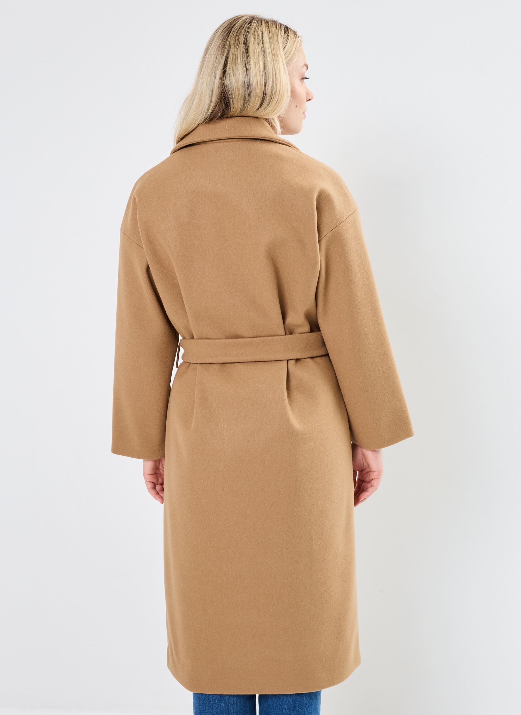 Manteaux classiques Ihjannet Ja2 femme marron Ichi Manteaux classiques Ihjannet Ja2 femme marron Tiger'S Eye