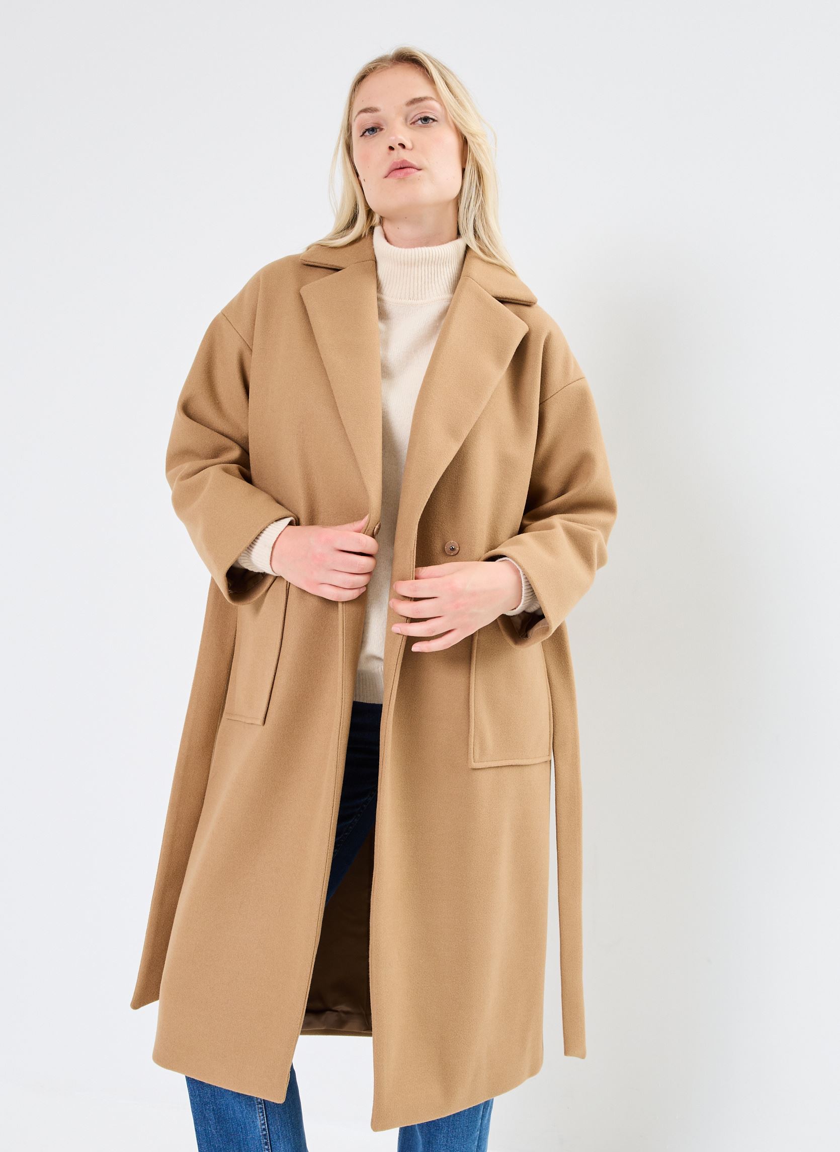 ICHI Dames IHJANNET JA4 Outerwear, 194008/zwart, 42 ICHI Dames IHJANNET JA4 Outerwear, 194008/zwart, 42
