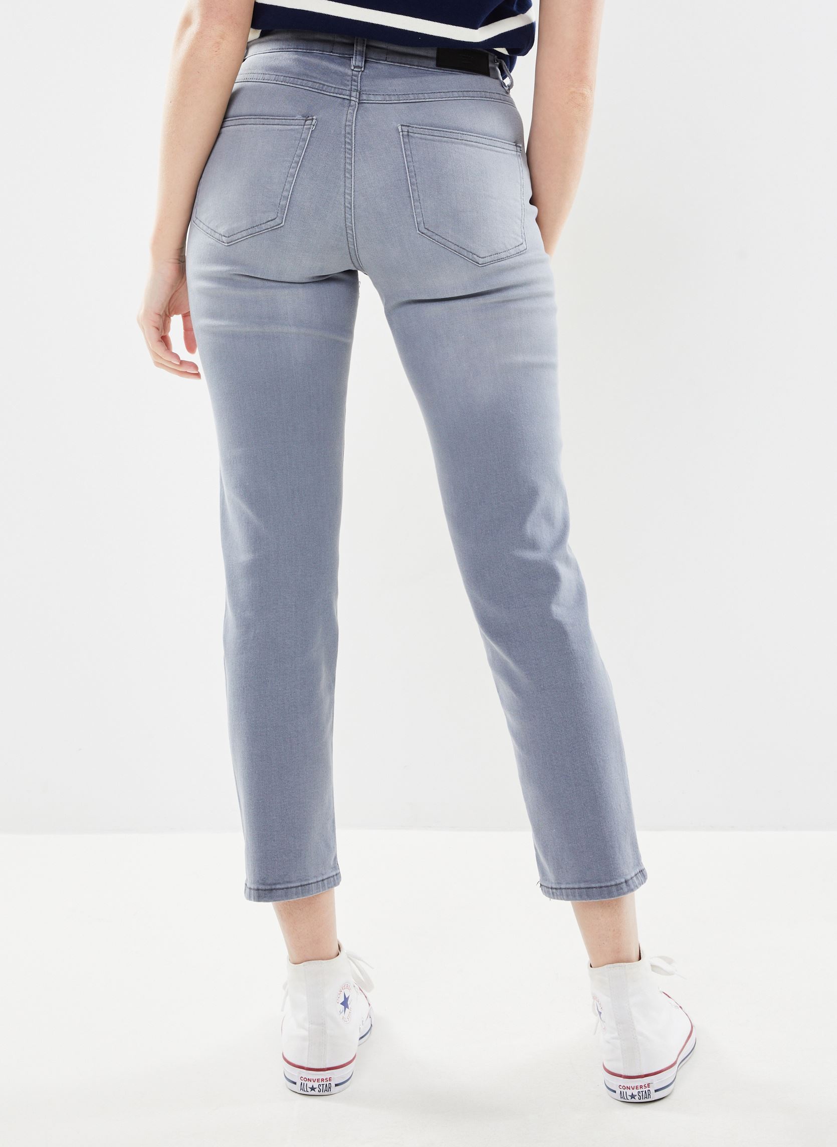 Straight Fit Jeans Ihtwiggy Raven damen grau Ichi Straight Fit Jeans Ihtwiggy Raven damen grau LIGHT GREY WASH