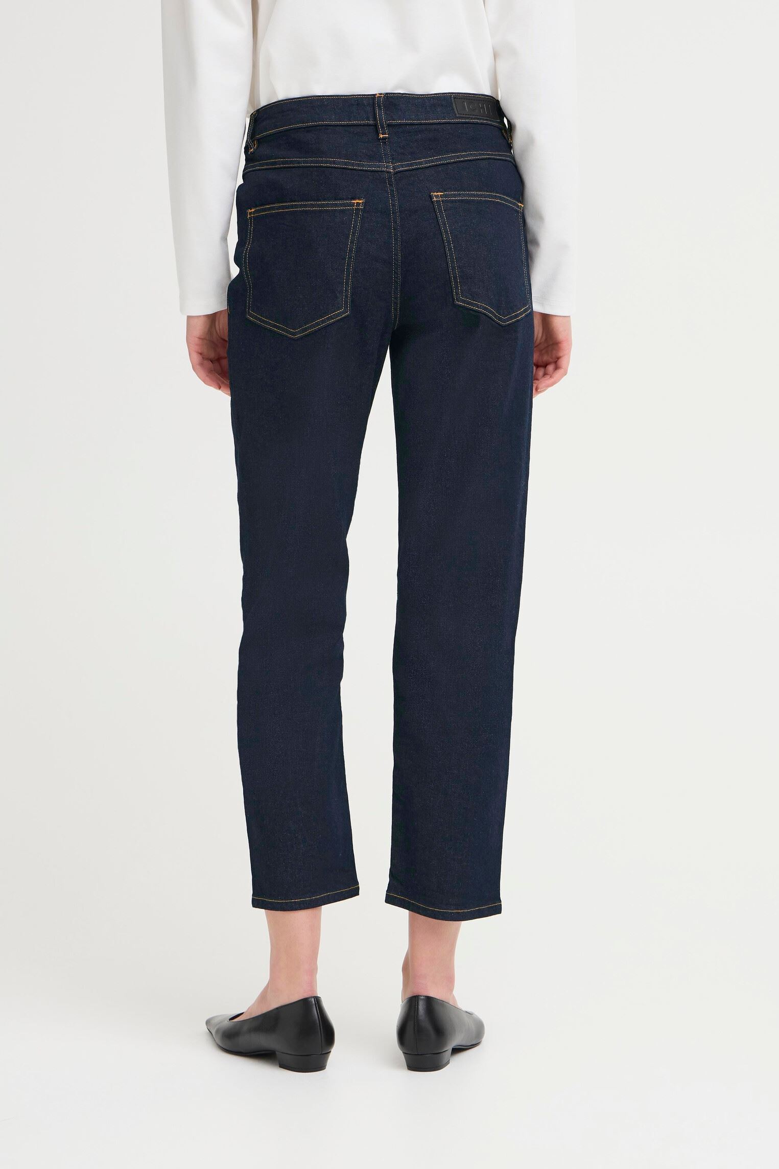 Straight Fit Jeans Ihtwiggy Raven damen blau Ichi Straight Fit Jeans Ihtwiggy Raven damen blau DENIM AUTHENTIC BLUE