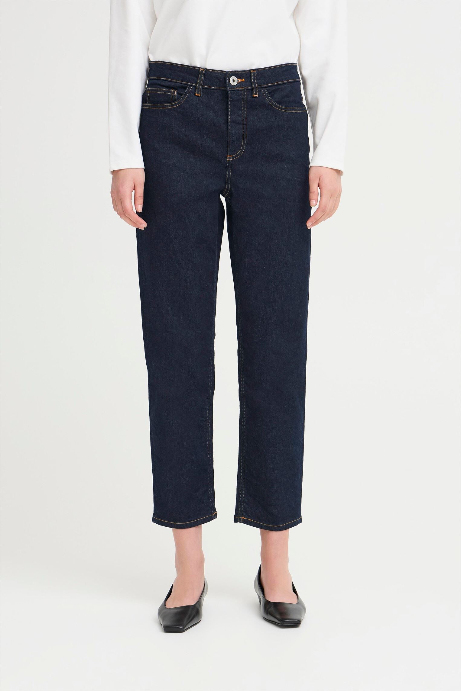 Straight Fit Jeans Ihtwiggy Raven damen blau Ichi Straight Fit Jeans Ihtwiggy Raven damen blau DENIM AUTHENTIC BLUE