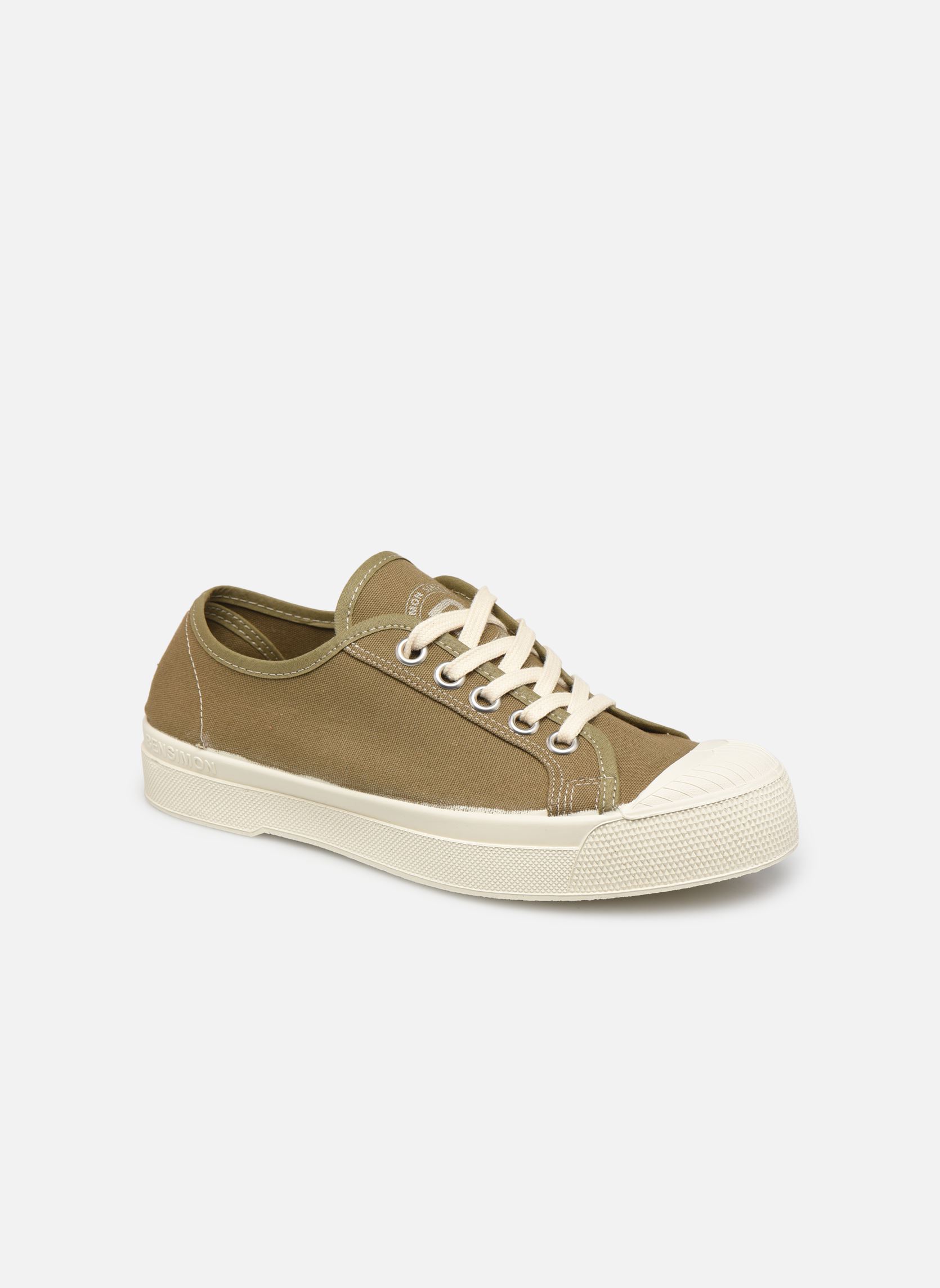 Baskets toile Romy B79 Femme W femme vert Bensimon Baskets toile Romy B79 Femme W femme vert KAKI
