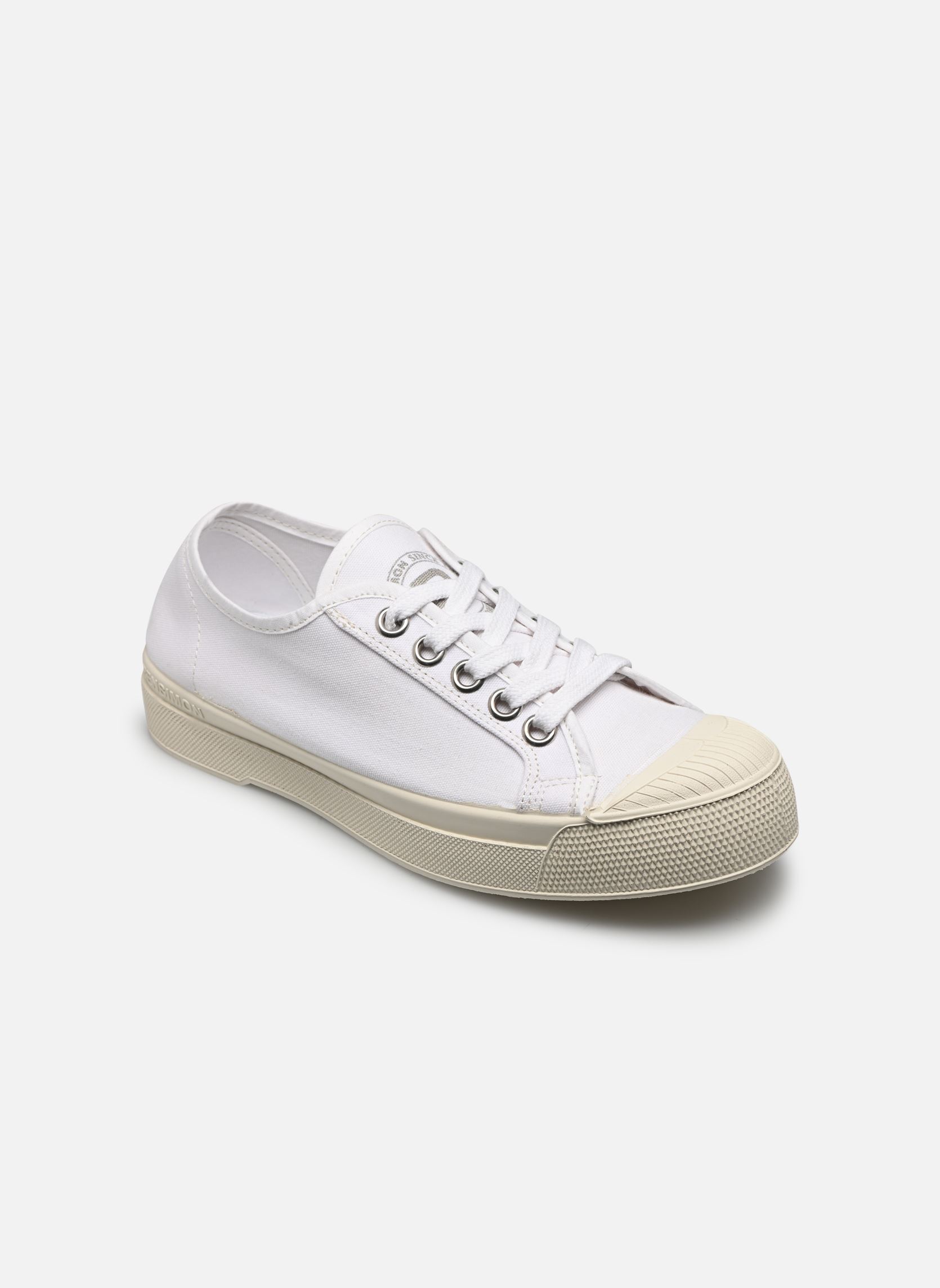 Leinen-Sneaker Romy B79 Femme W damen weiß Bensimon Leinen-Sneaker Romy B79 Femme W damen weiß BLANC