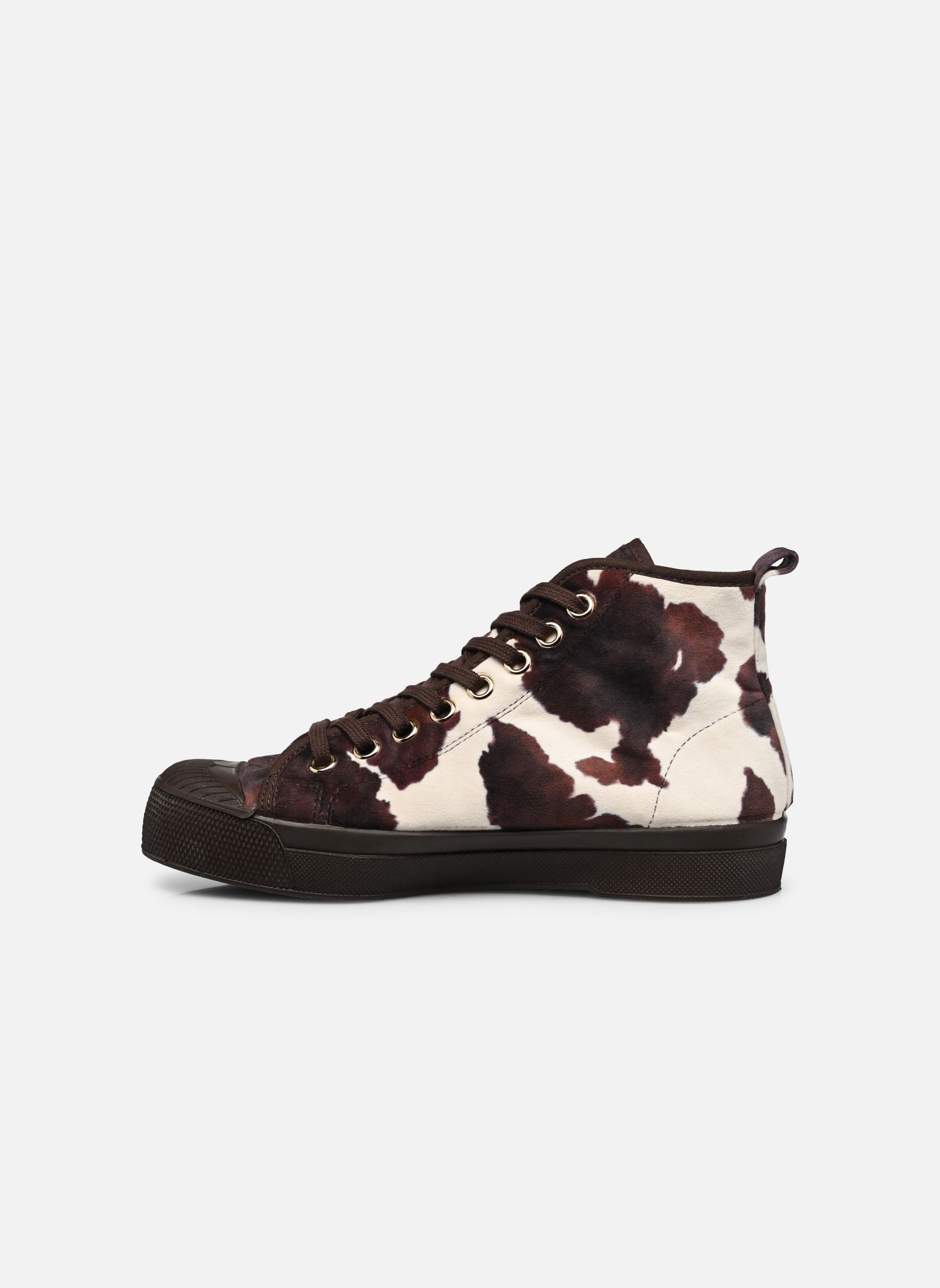 Leinen-Sneaker Stella B79 Femme W damen weiß Bensimon Leinen-Sneaker Stella B79 Femme W damen weiß VACHETTE