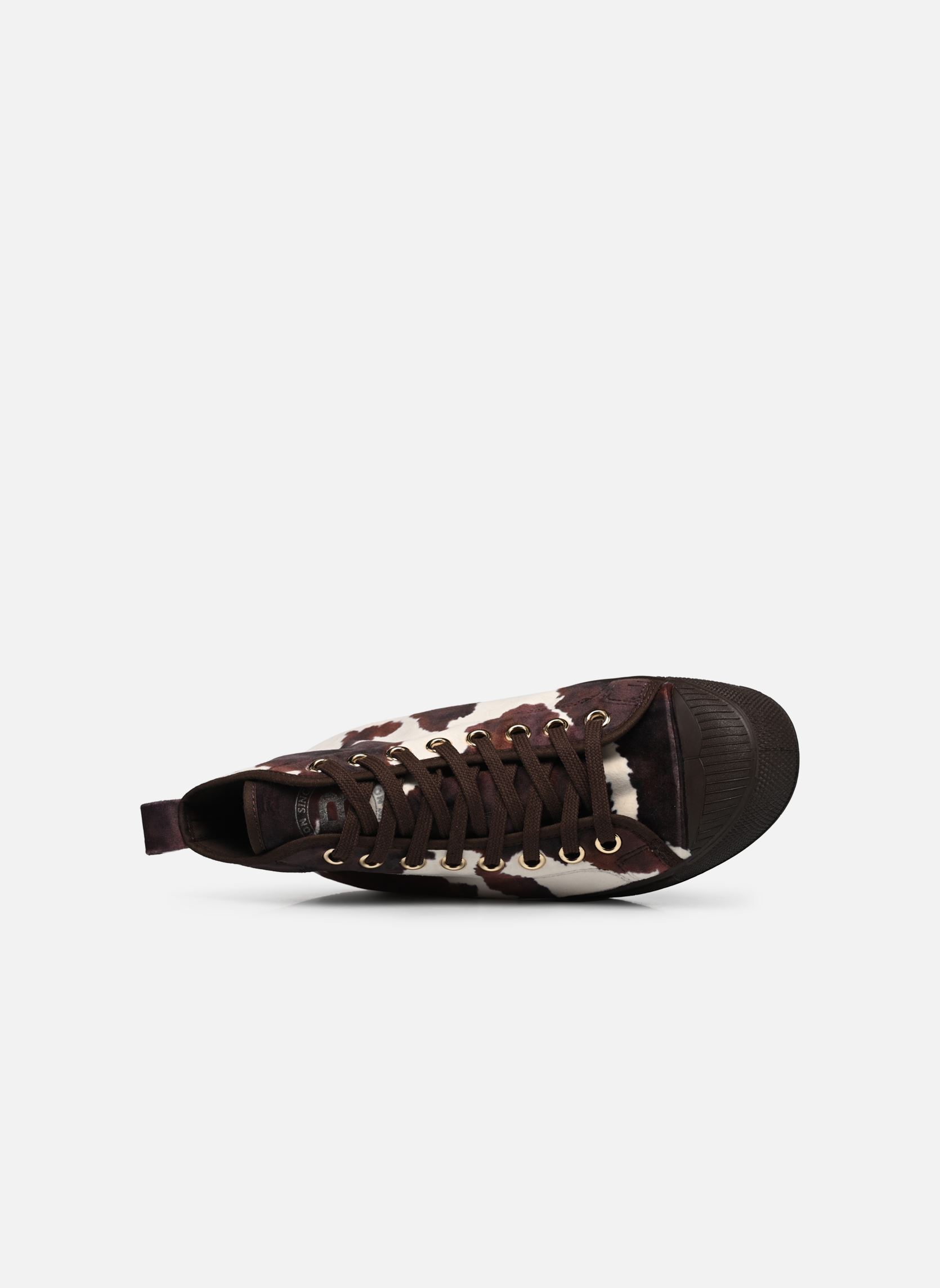 Leinen-Sneaker Stella B79 Femme W damen weiß Bensimon Leinen-Sneaker Stella B79 Femme W damen weiß VACHETTE