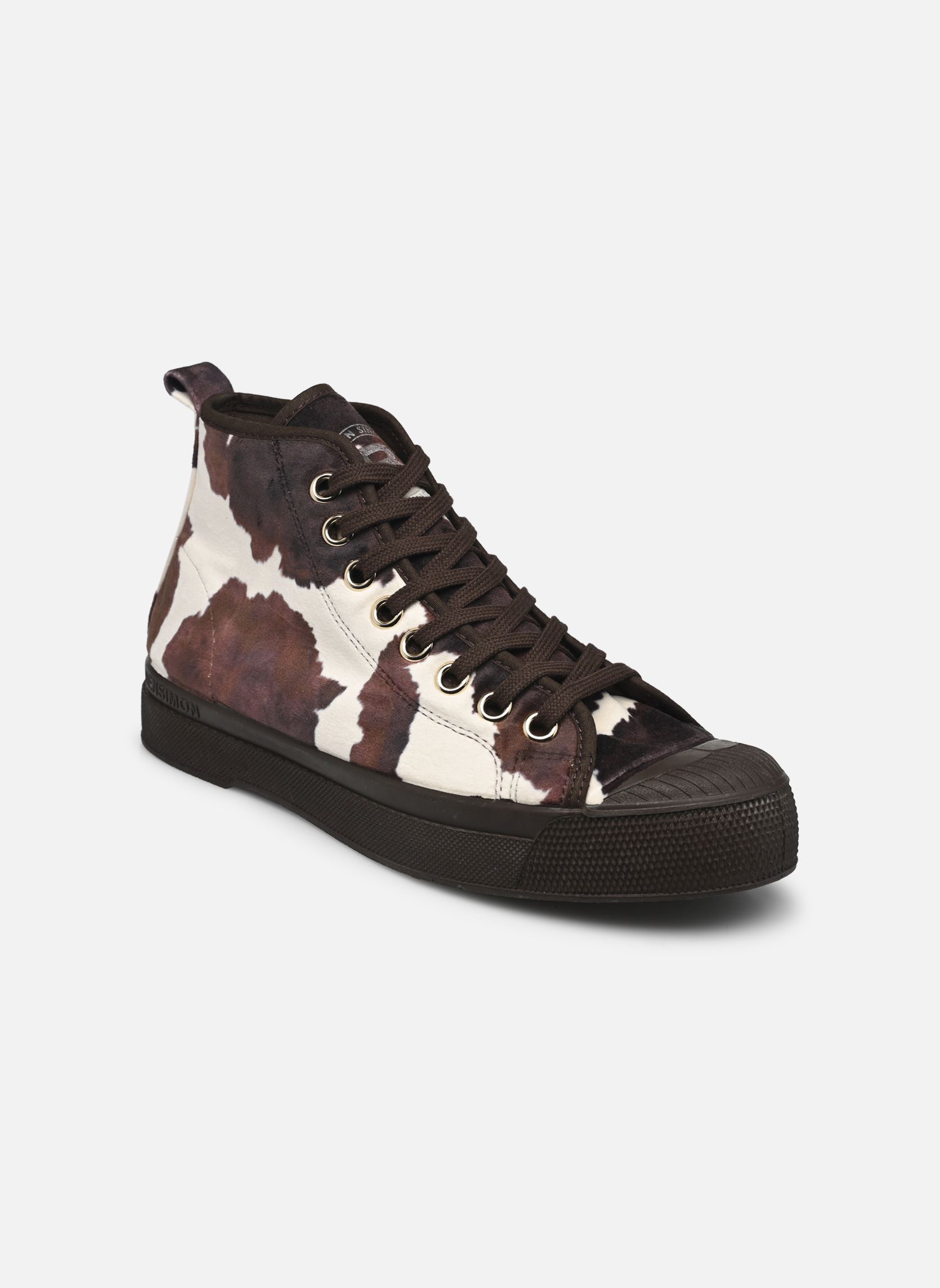 Leinen-Sneaker Stella B79 Femme W damen weiß Bensimon Leinen-Sneaker Stella B79 Femme W damen weiß VACHETTE