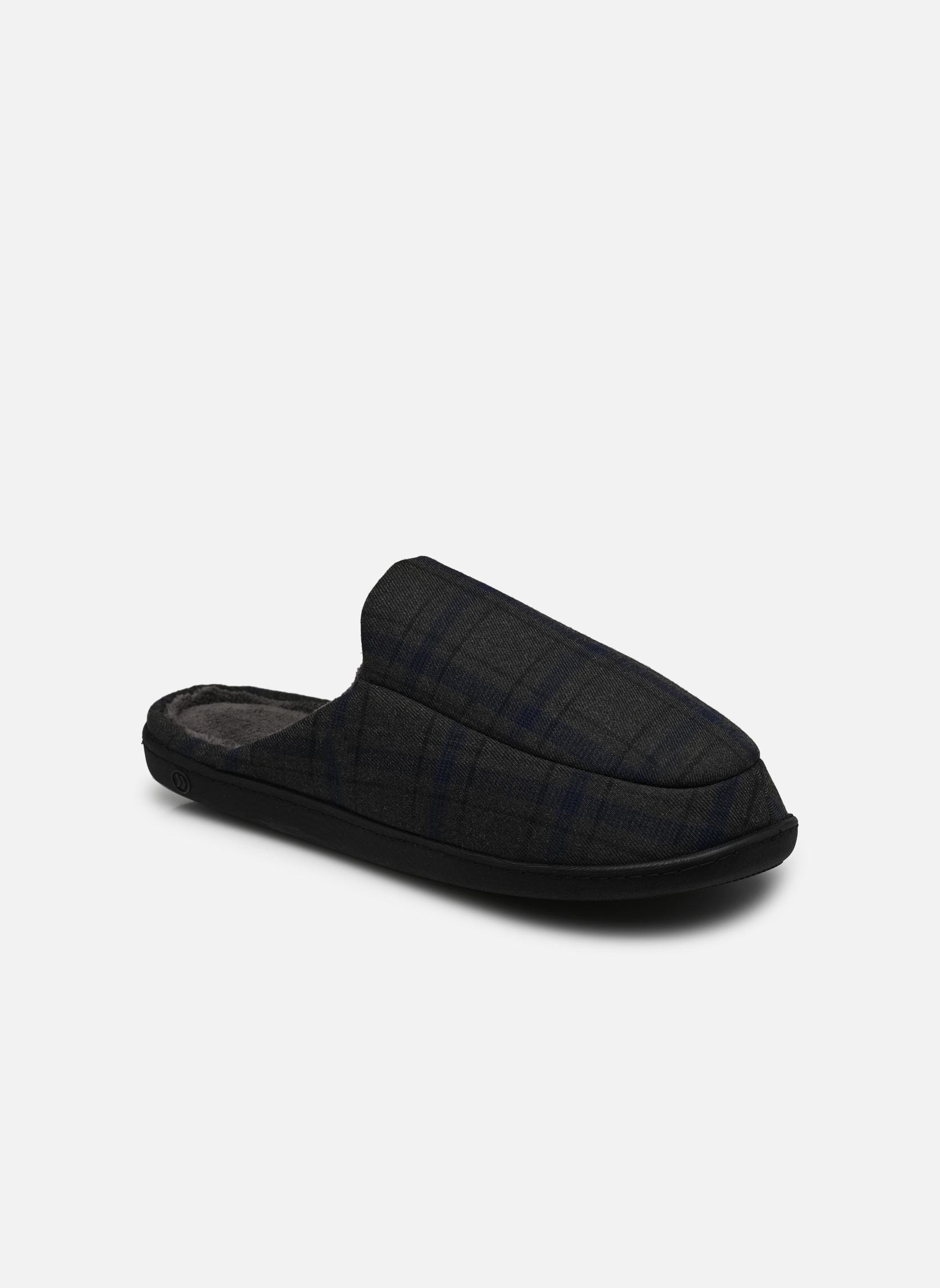 Pantoffels Mule Ergonomique M heren grijs Isotoner Pantoffels Mule Ergonomique M heren grijs Tartan