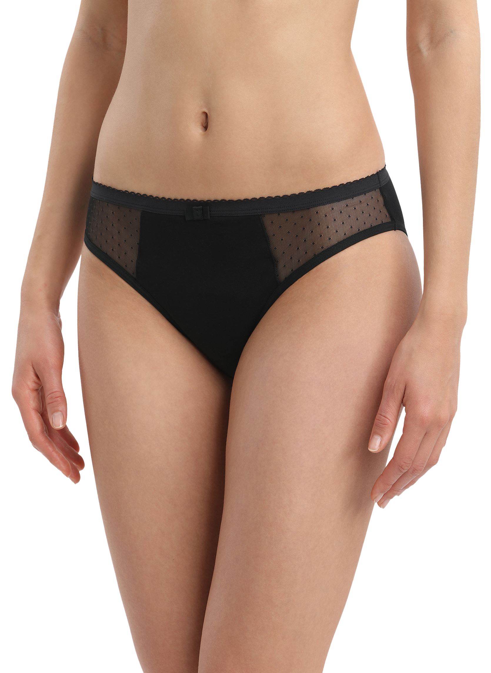 Culottes Culotte De Règles Bio Plumetis Flux Abon femme noir Dim Culottes Culotte De Règles Bio Plumetis Flux Abon femme noir NOIR