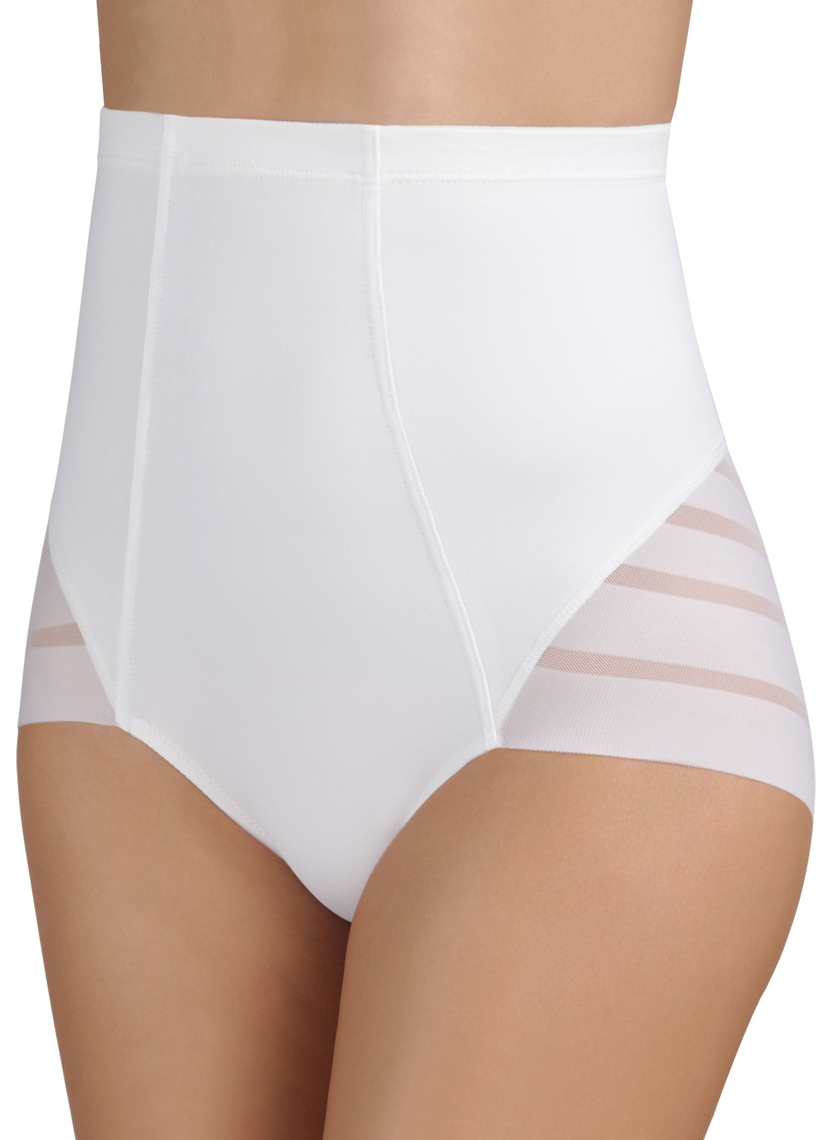 Unterhosen Diams Control Medium Culotte Taille Haut damen weiß Dim Unterhosen Diams Control Medium Culotte Taille Haut damen weiß BLANC