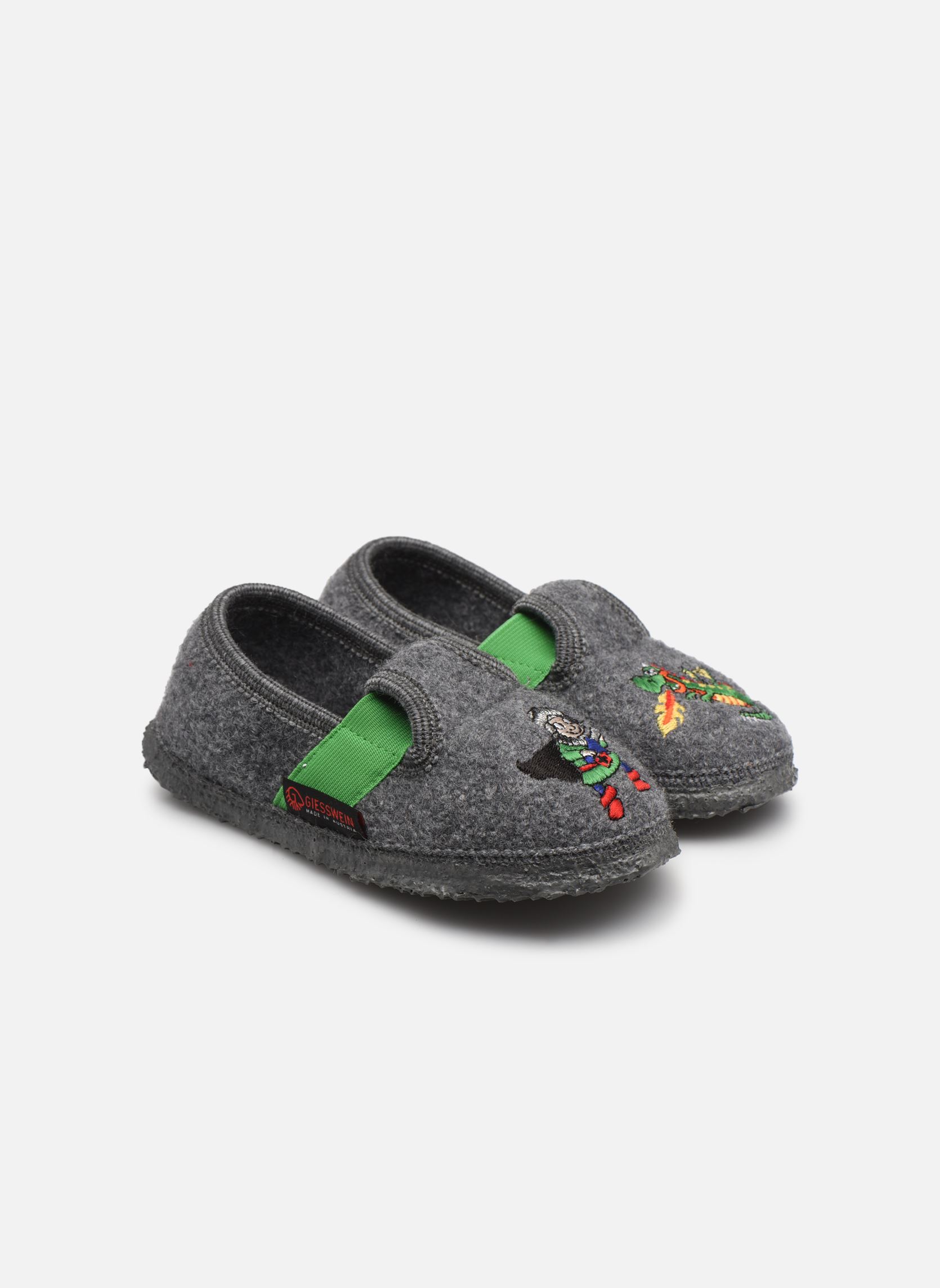 Chaussons Thuine garçon gris Giesswein Chaussons Thuine garçon gris SCHIEFER