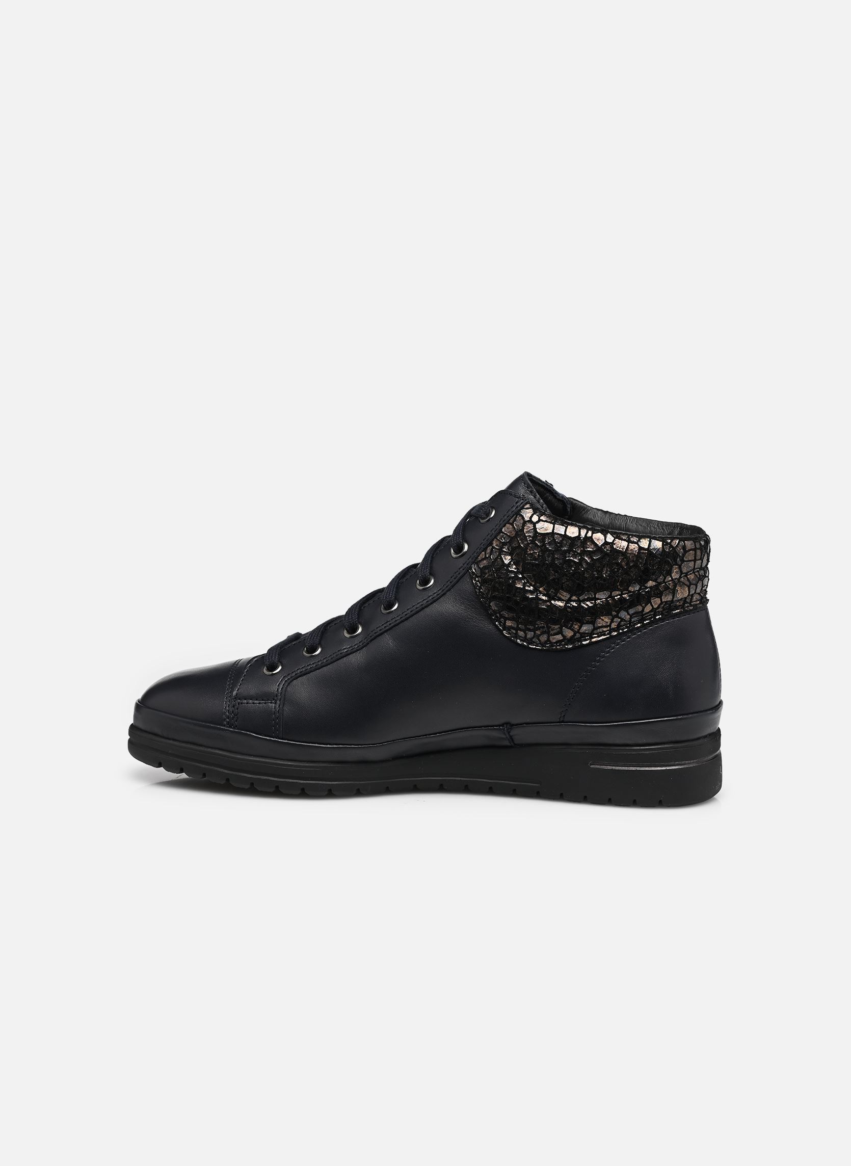 Baskets montantes JULIE femme bleu Mephisto Baskets montantes JULIE femme bleu NAVY
