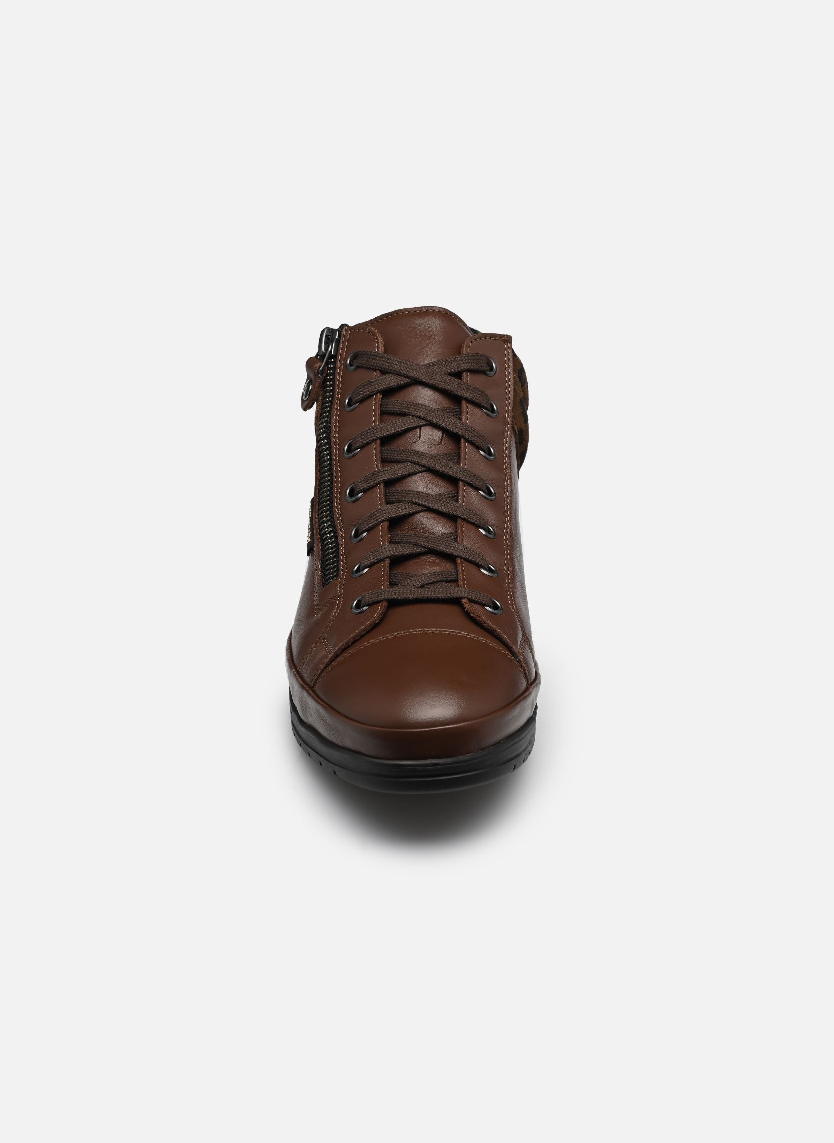 Baskets montantes JULIE femme marron Mephisto Baskets montantes JULIE femme marron BROWN
