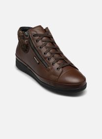 Baskets montantes JULIE femme bleu