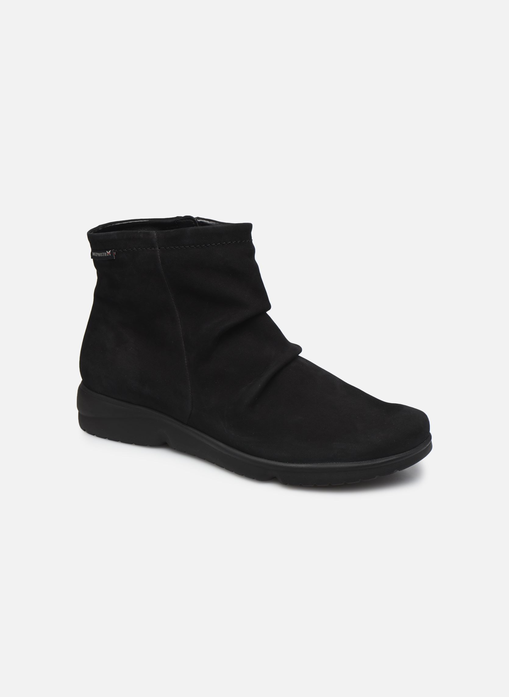 Niedrige Ankle Boots REZIA damen schwarz Mephisto Niedrige Ankle Boots REZIA damen schwarz BLACK