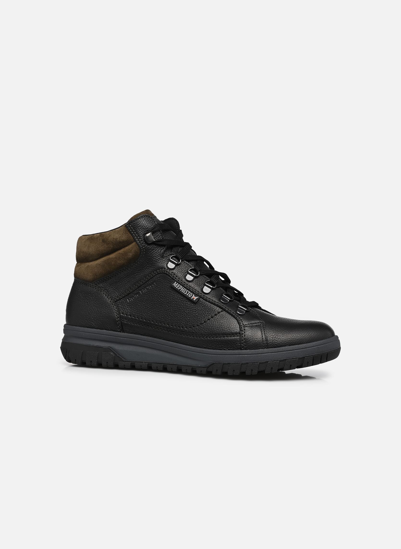 Knöchelhohe Sneaker PITT herren schwarz Mephisto Knöchelhohe Sneaker PITT herren schwarz BLACK N