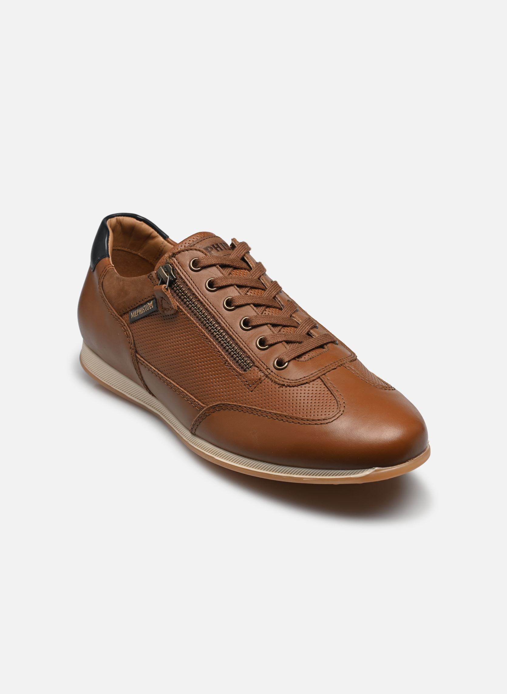 Niedrige Sneaker LEON herren braun Mephisto Niedrige Sneaker LEON herren braun HAZELNUT