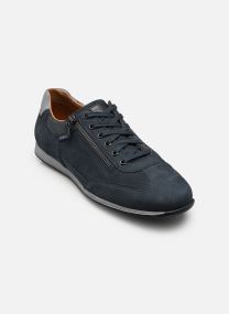 Baskets basses LEON homme bleu