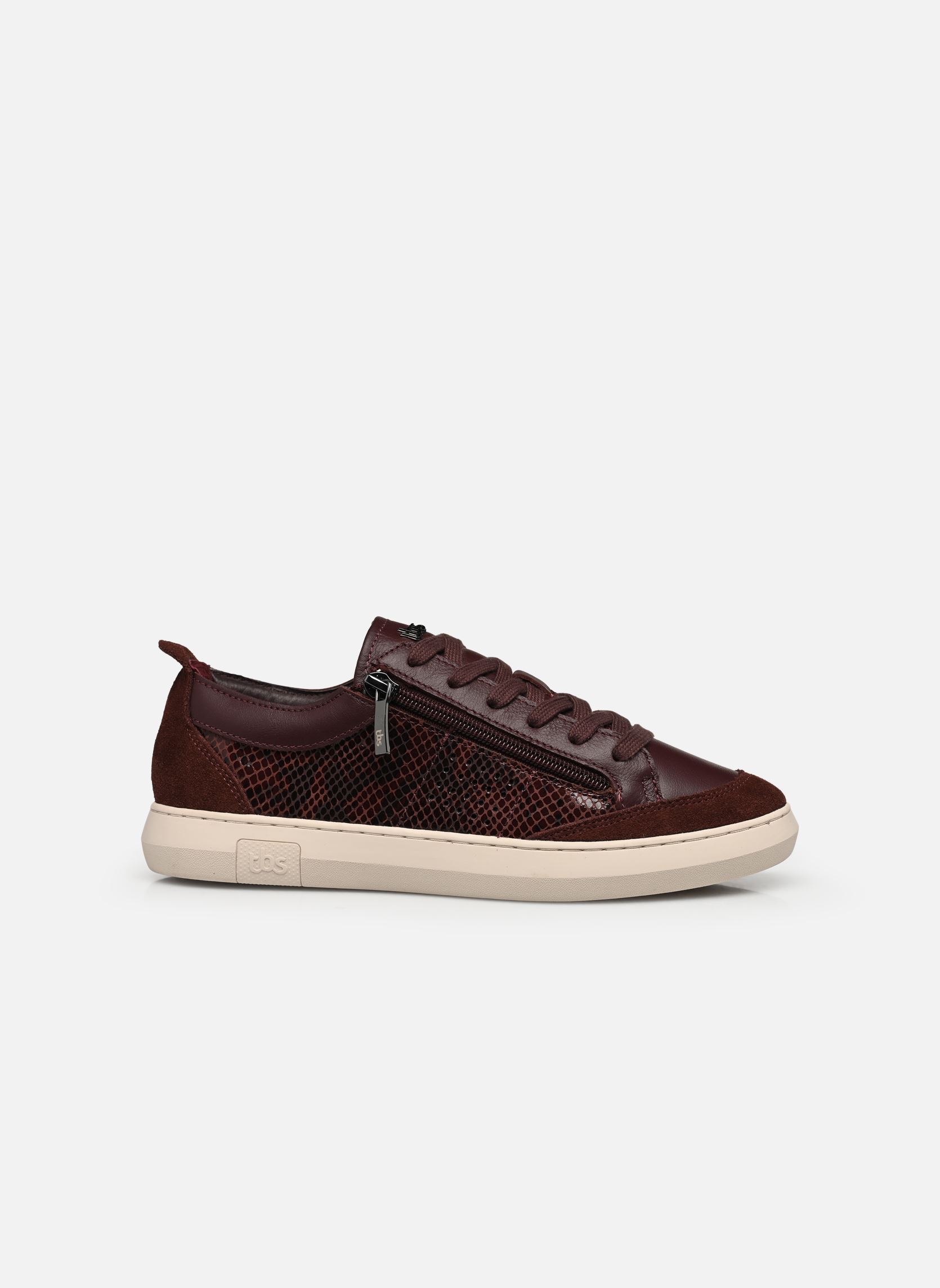 Lage sneakers PANNOSA dames paars TBS Lage sneakers PANNOSA dames paars PRUNE