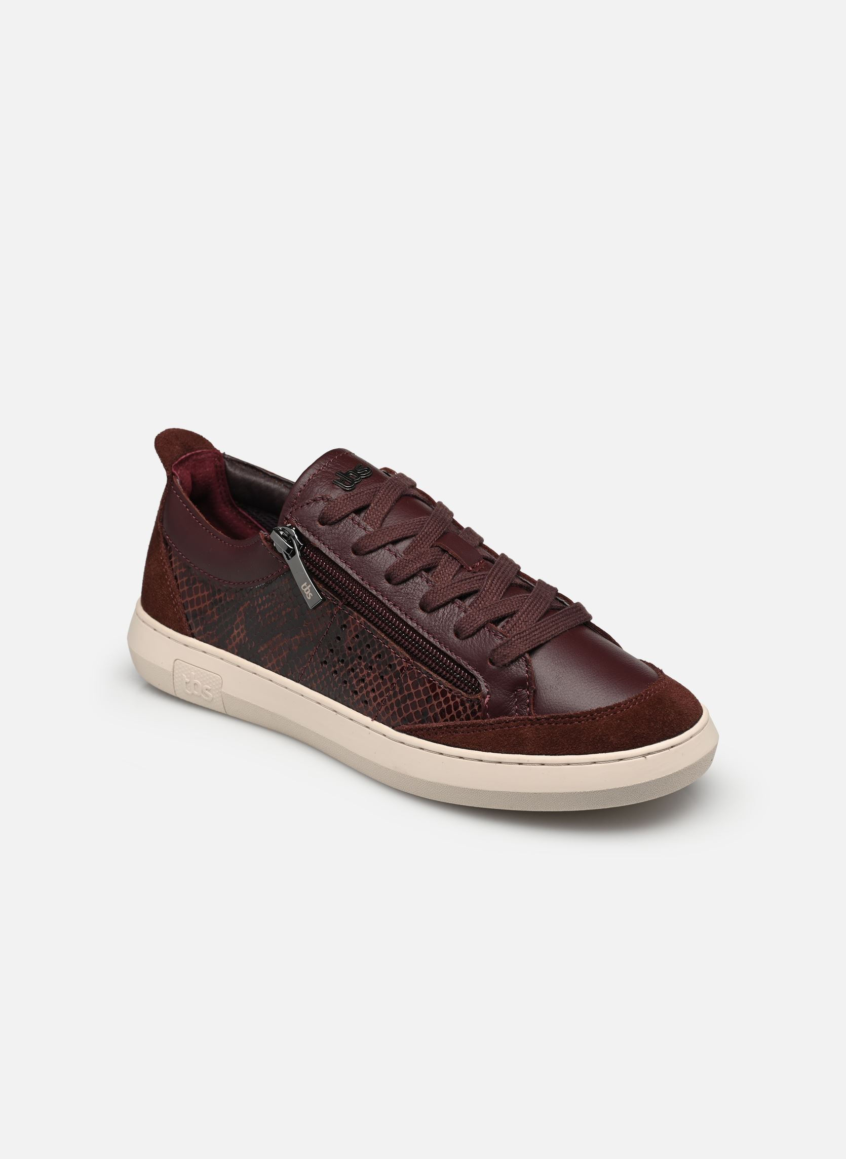 Lage sneakers PANNOSA dames paars TBS Lage sneakers PANNOSA dames paars PRUNE