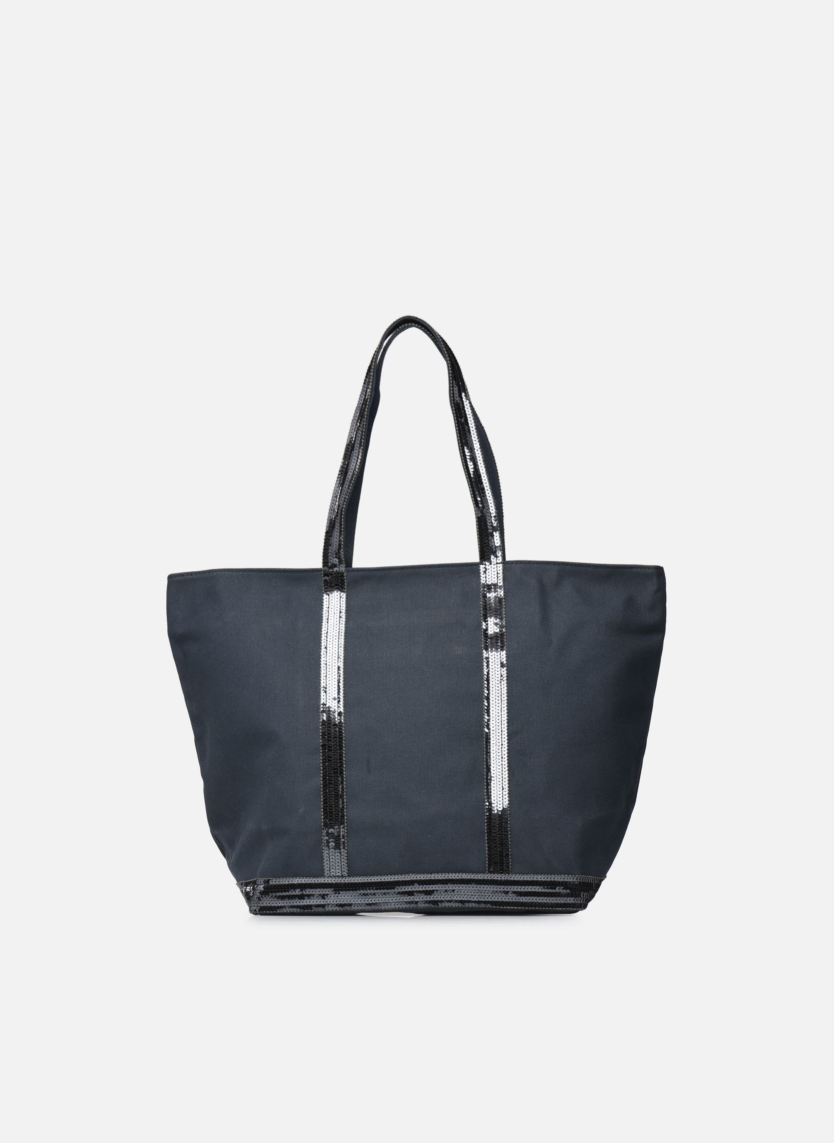 Shopper Cabas L Zippé Porté Epaule Toile et Pail damen blau Vanessa Bruno Shopper Cabas L Zippé Porté Epaule Toile et Pail damen blau PYRITE