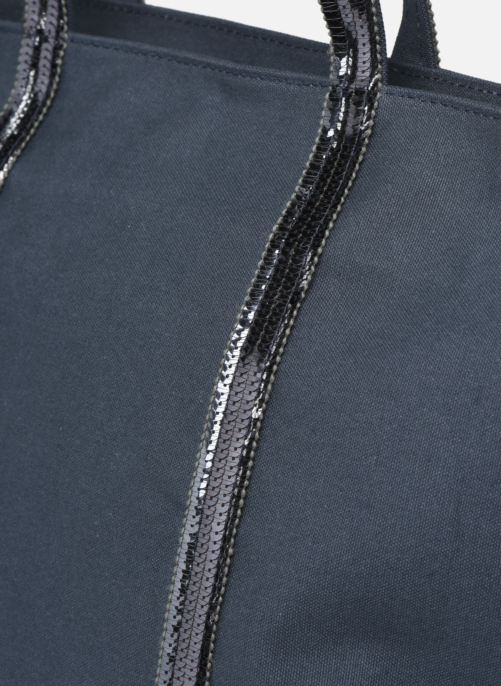 Shopper Cabas L Zippé Porté Epaule Toile et Pail damen blau Vanessa Bruno Shopper Cabas L Zippé Porté Epaule Toile et Pail damen blau PYRITE