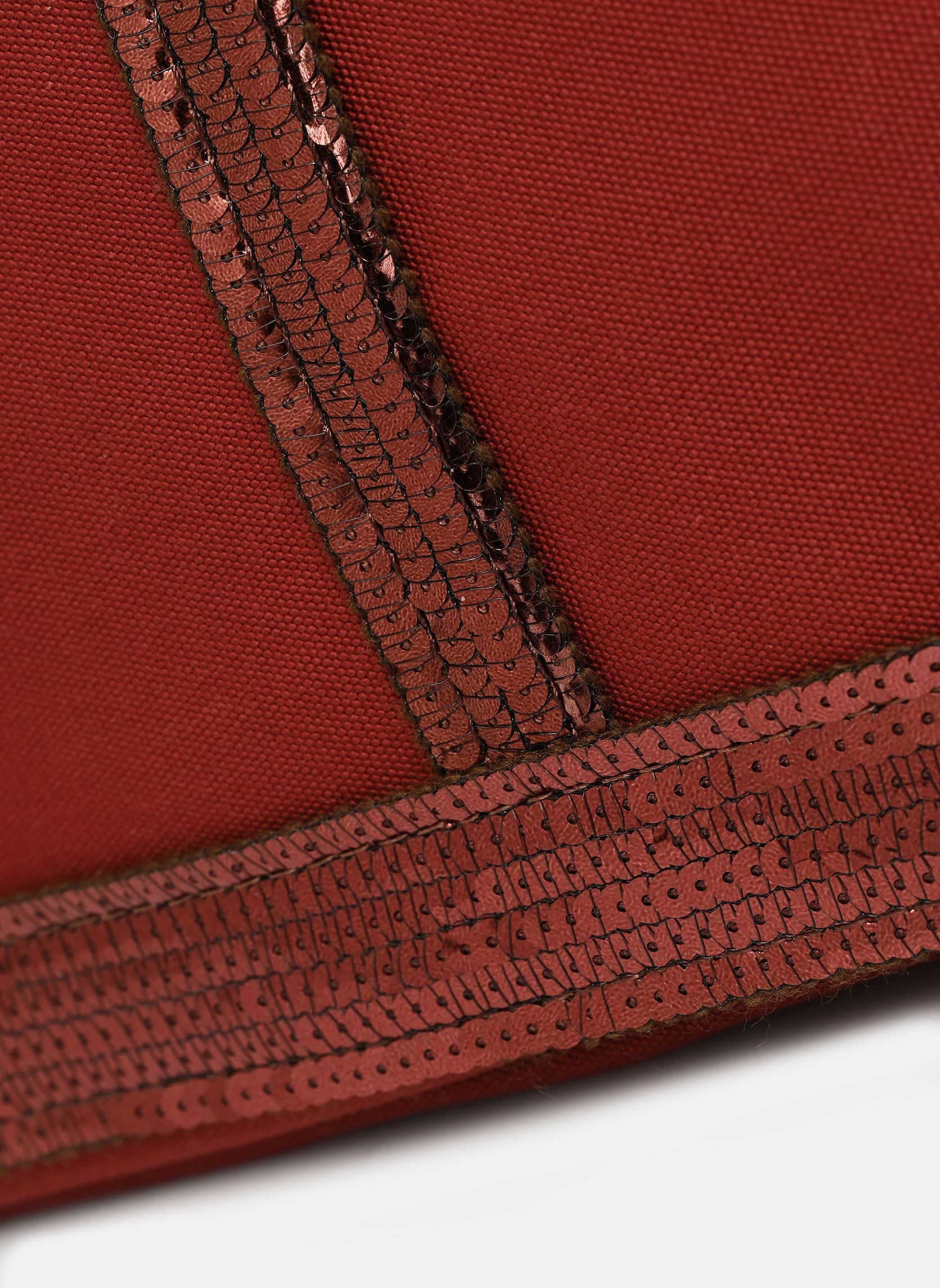 Cabas Cabas L Zippé Porté Epaule Toile et Pail femme bordeaux Vanessa Bruno Cabas Cabas L Zippé Porté Epaule Toile et Pail femme bordeaux TERRE