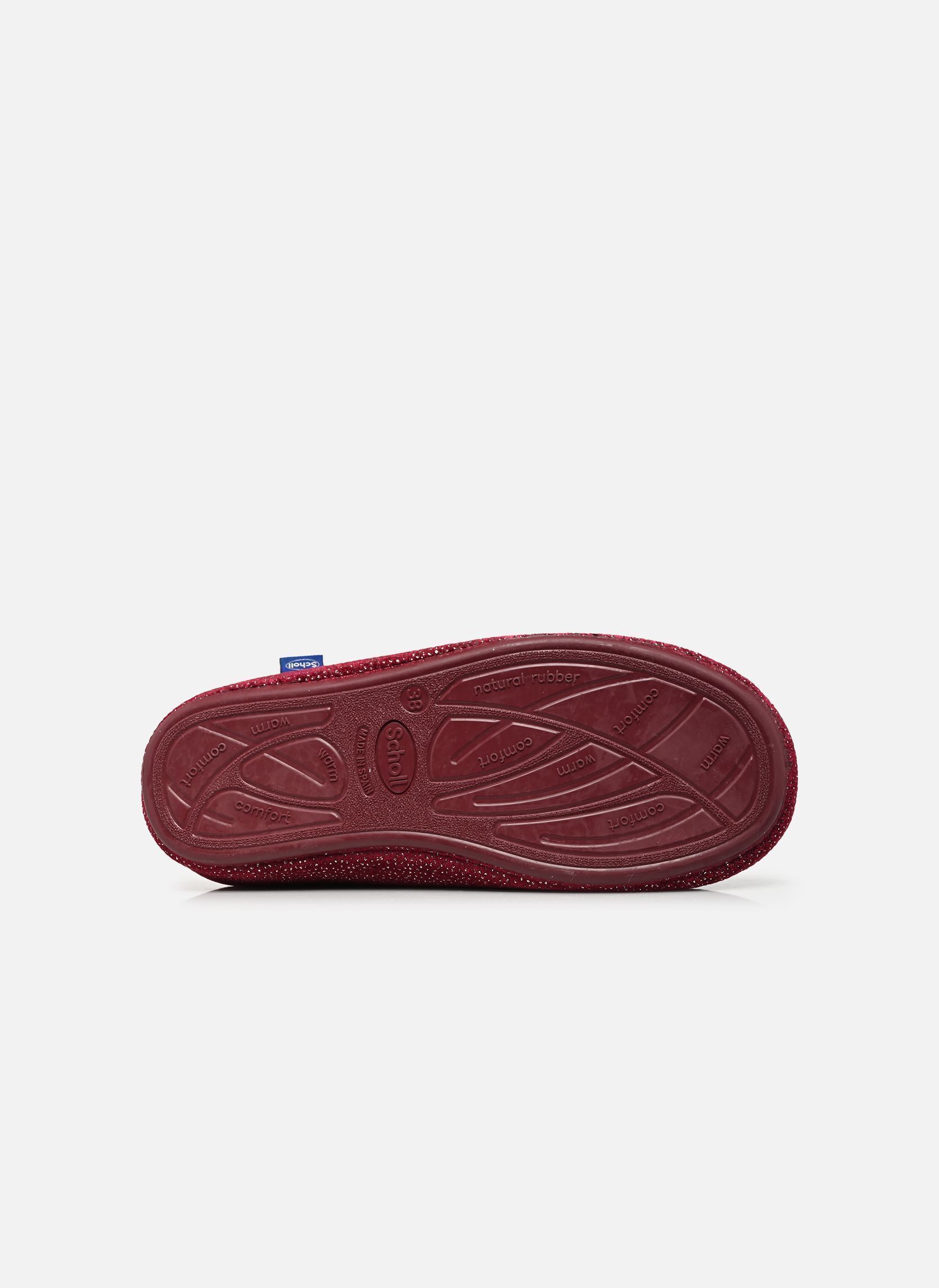 Pantoffels RACHELE COMFORT dames bordeaux Scholl Pantoffels RACHELE COMFORT dames bordeaux Gliterred Bordeaux