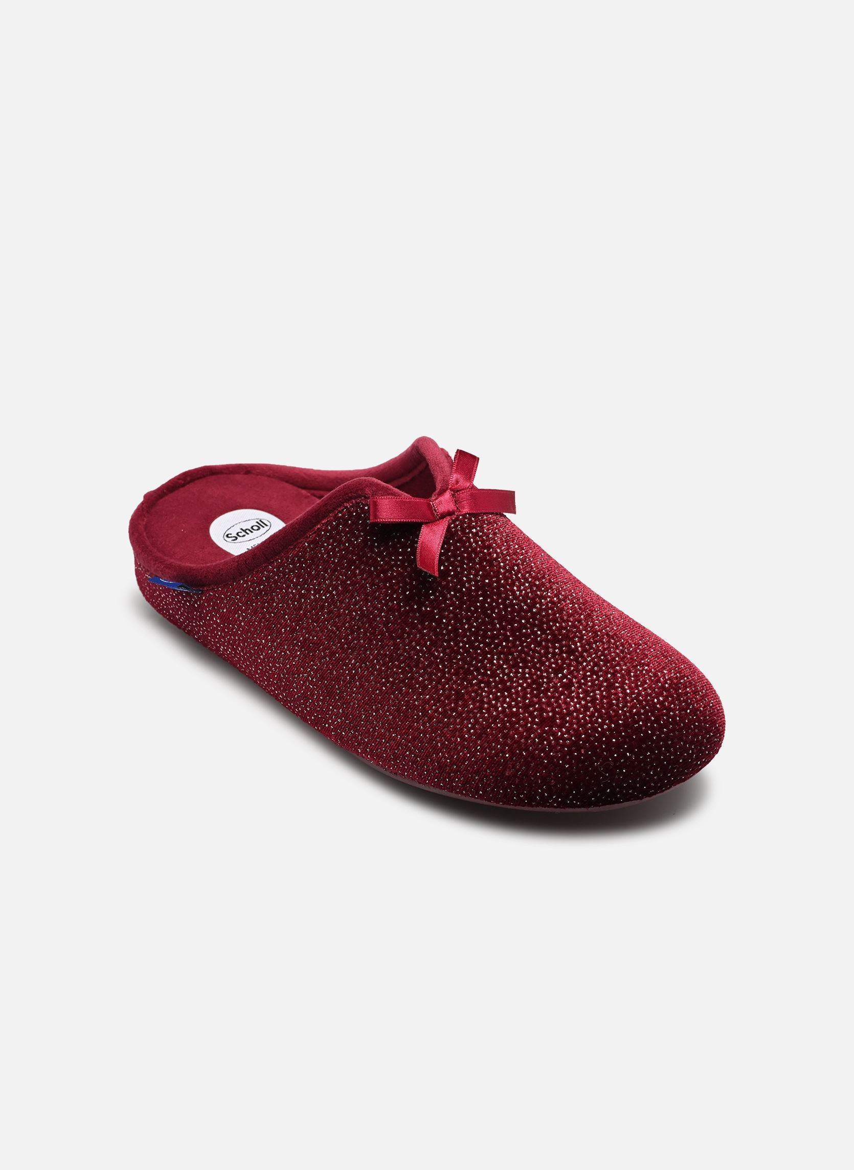 Pantoffels RACHELE COMFORT dames bordeaux Scholl Pantoffels RACHELE COMFORT dames bordeaux Gliterred Bordeaux