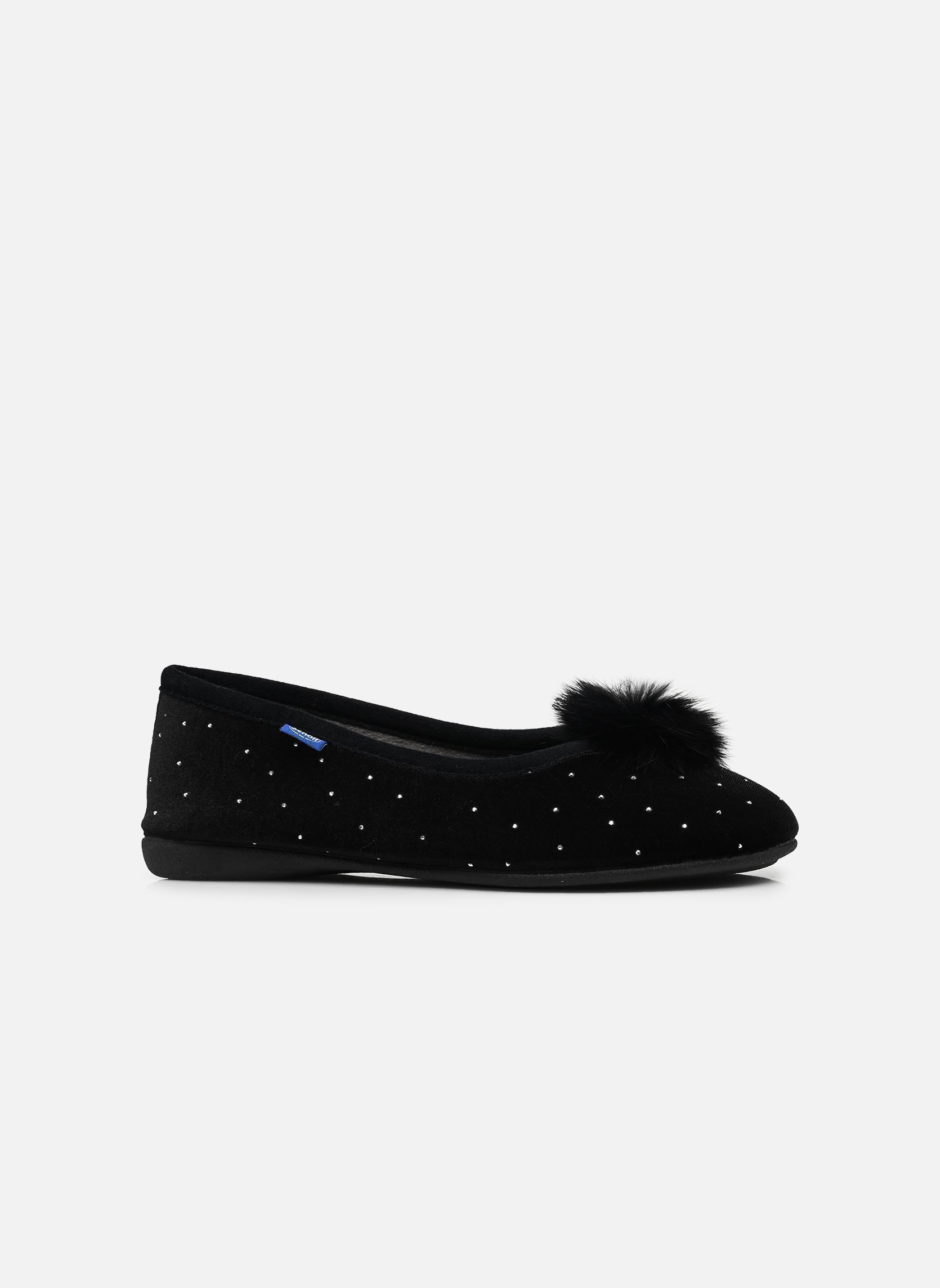 Pantoffels SNOWY SNOWY COMFORT dames zwart Scholl Pantoffels SNOWY SNOWY COMFORT dames zwart Black