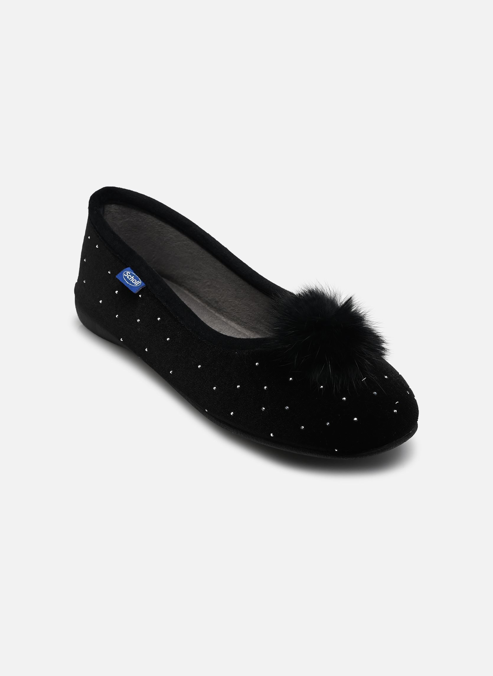 Pantoffels SNOWY SNOWY COMFORT dames zwart Scholl Pantoffels SNOWY SNOWY COMFORT dames zwart Black