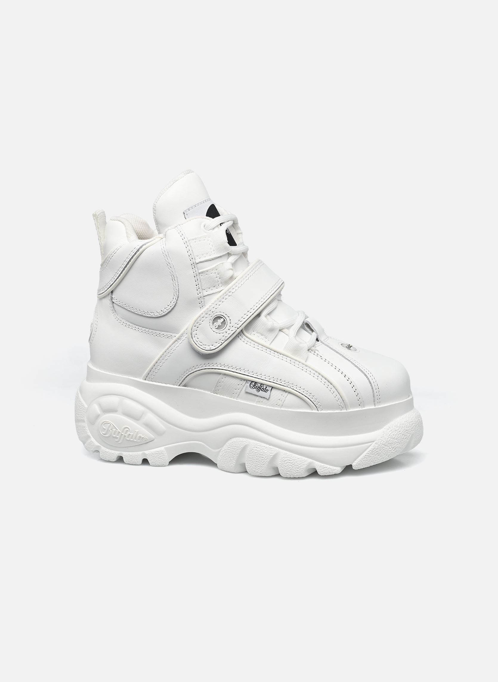 Hoge sneakers 1348-14 2.0 dames wit Buffalo Hoge sneakers 1348-14 2.0 dames wit WHITE 2