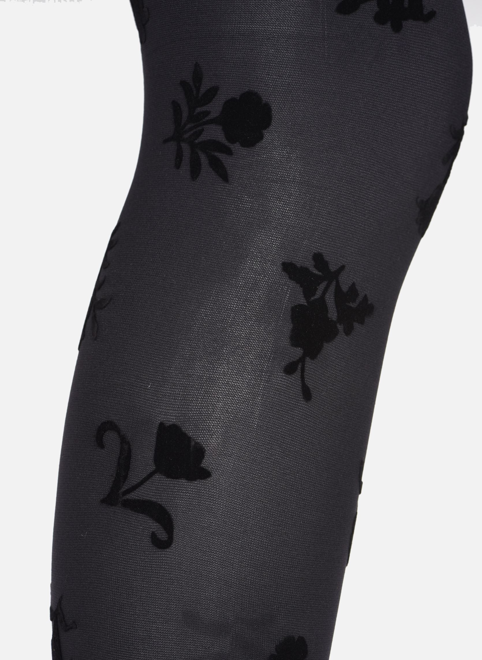 Transparente Strumpfhosen Co Herbierflor damen schwarz Dim Transparente Strumpfhosen Co Herbierflor damen schwarz NOIR