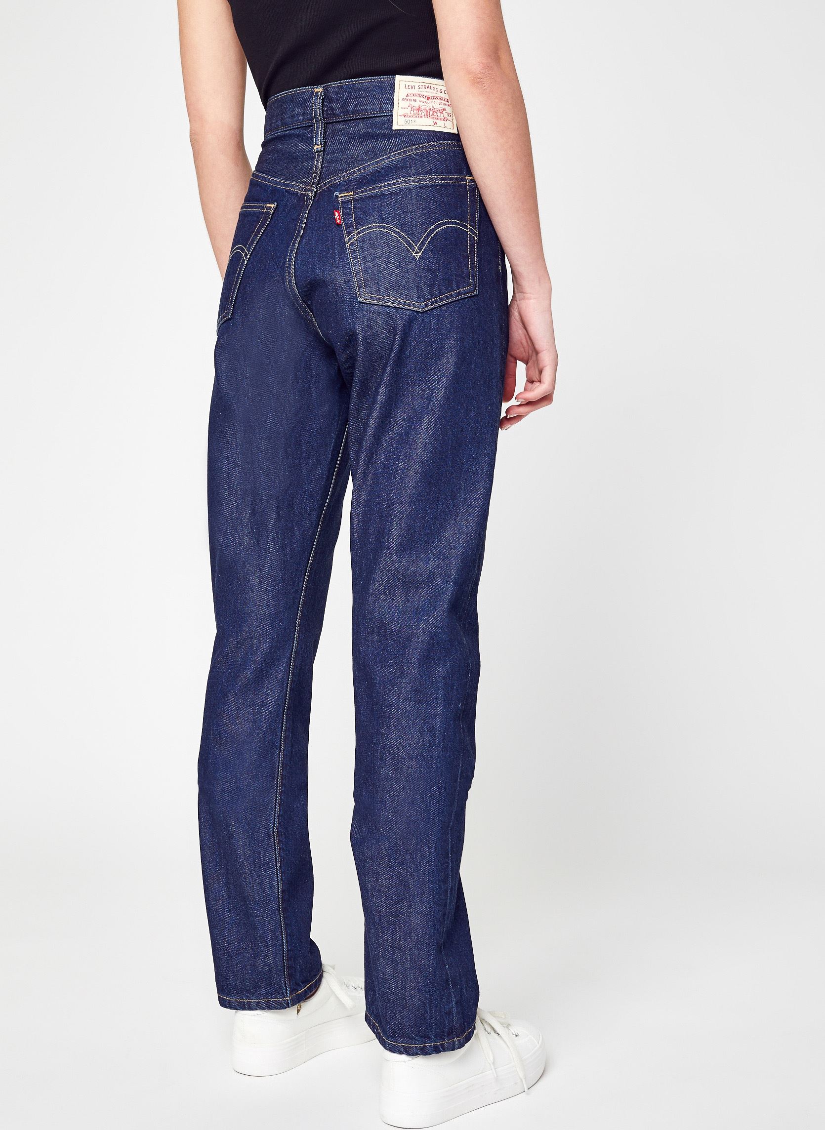 Rechte jeans / Straight Leg Jeans 501® ORIGINAL W dames blauw Levi's Rechte jeans / Straight Leg Jeans 501® ORIGINAL W dames blauw FIRST WASH