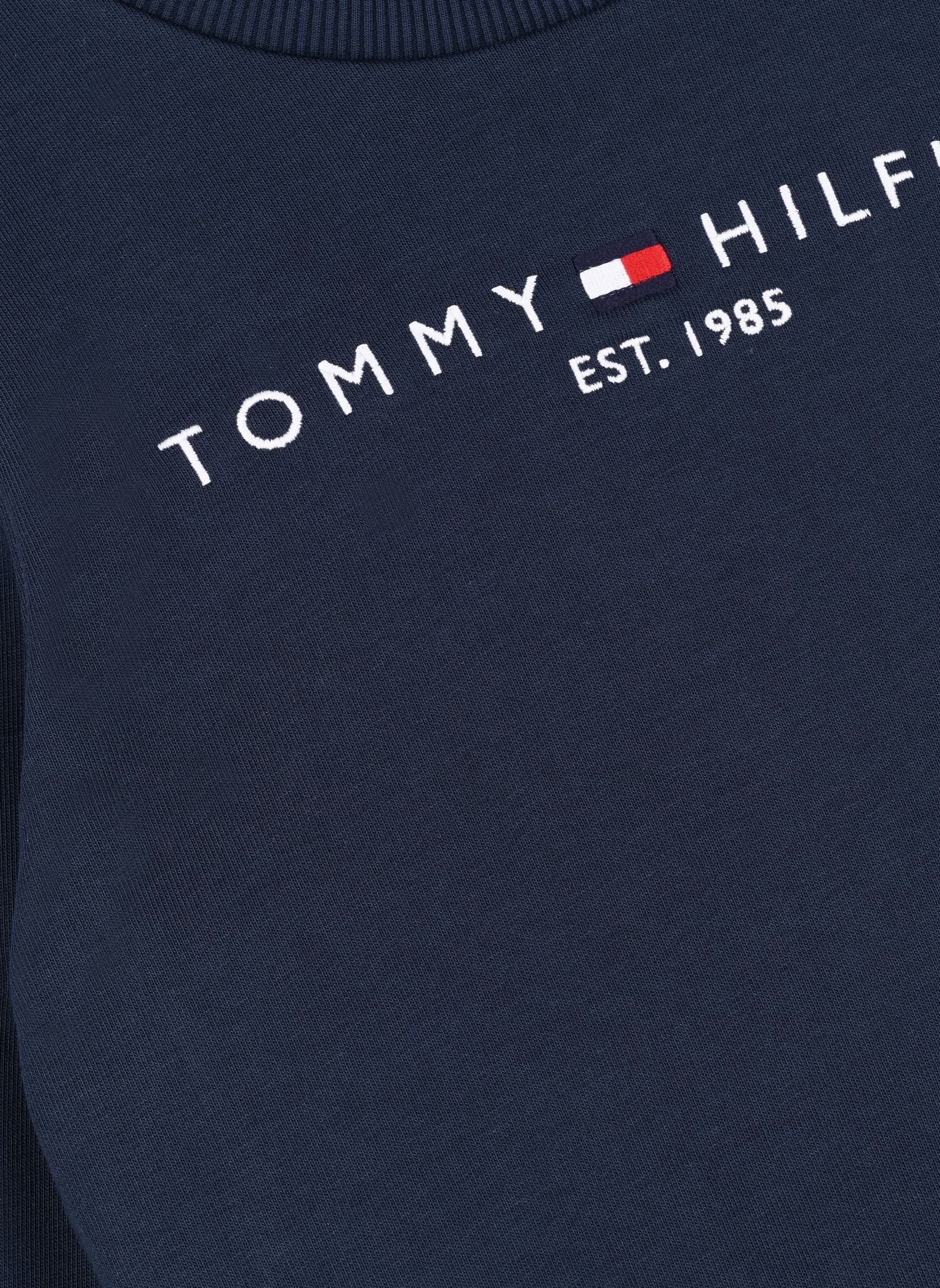 Sweats à capuche Essential Sweatshirt garçon bleu Tommy Hilfiger Sweats à capuche Essential Sweatshirt garçon bleu TWILIGHT NAVY