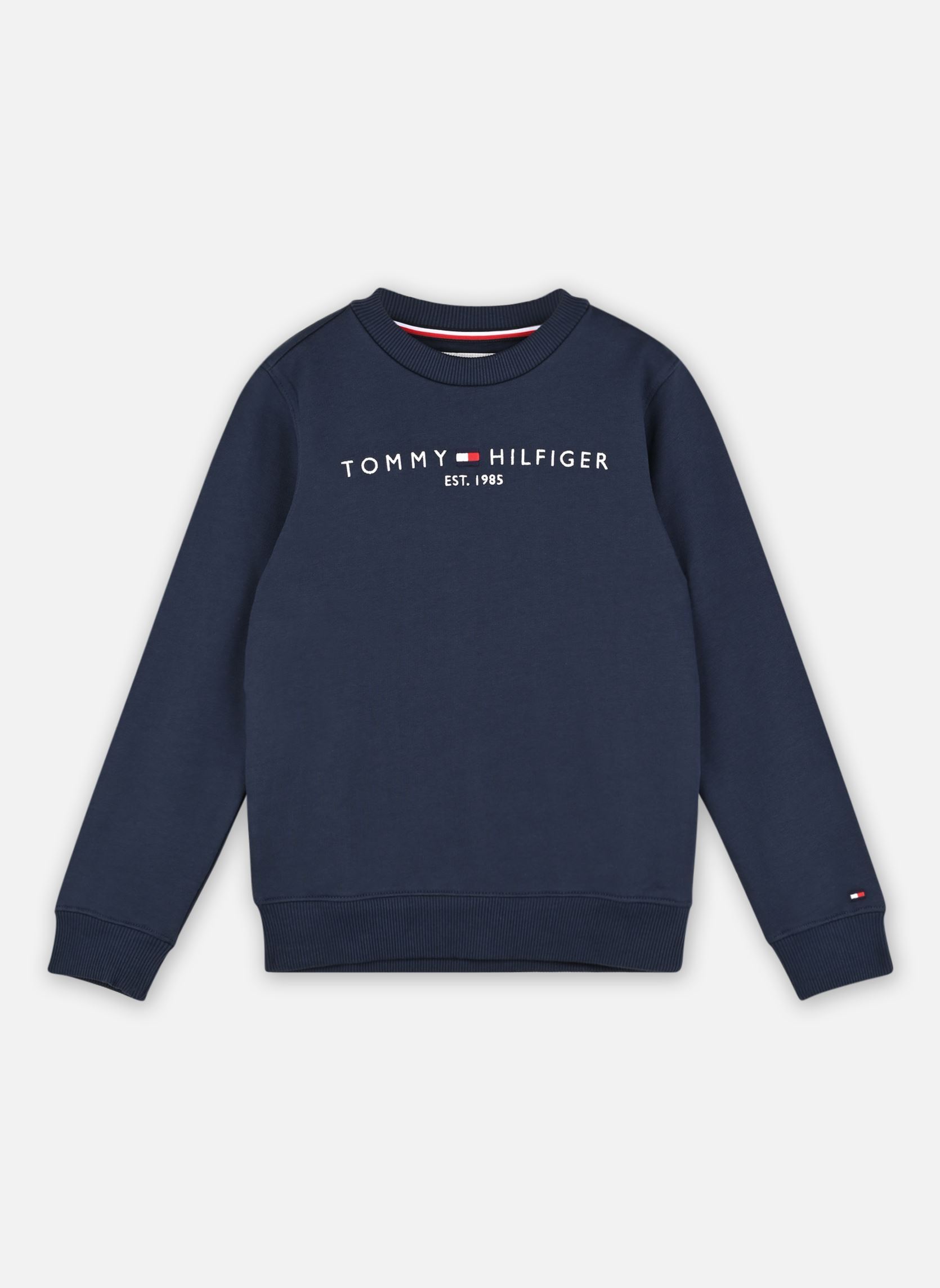 Sweats à capuche Essential Sweatshirt garçon bleu Tommy Hilfiger Sweats à capuche Essential Sweatshirt garçon bleu TWILIGHT NAVY