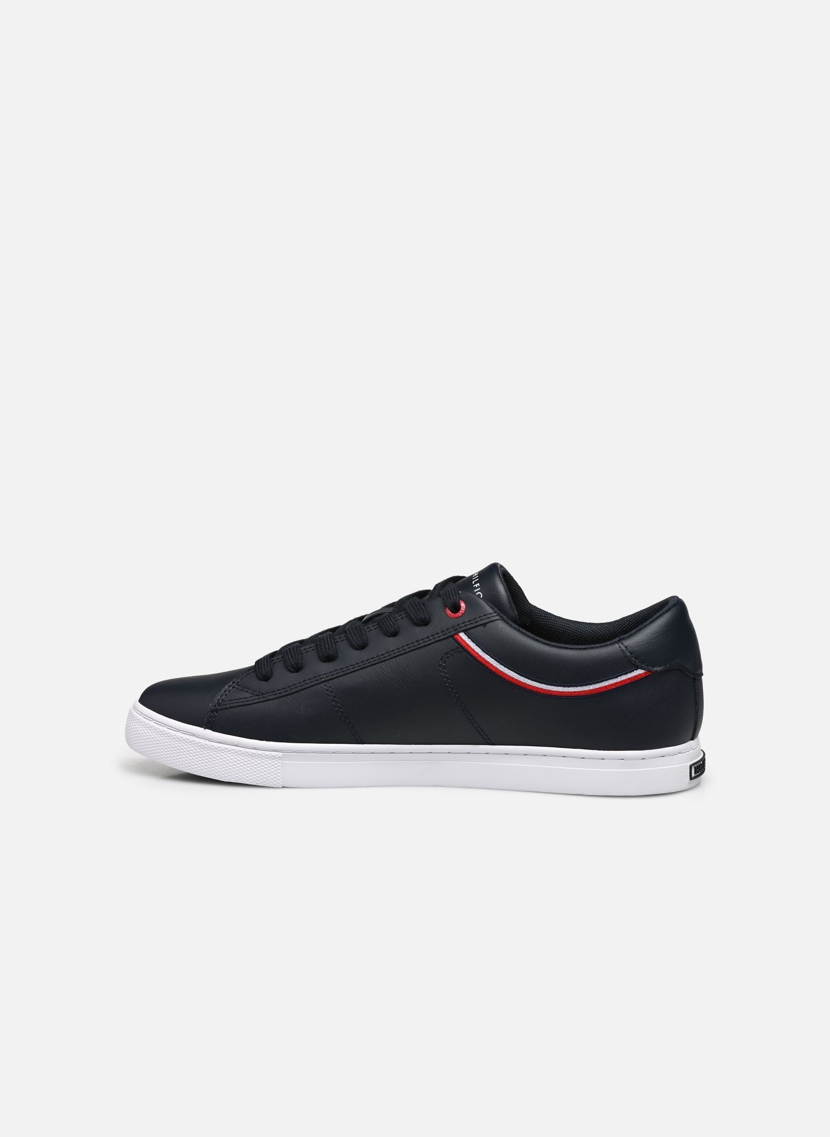Baskets basses ESSENTIAL LEATHER SNEAKER DETAIL homme bleu Tommy Hilfiger Baskets basses ESSENTIAL LEATHER SNEAKER DETAIL homme bleu DESERT SKY