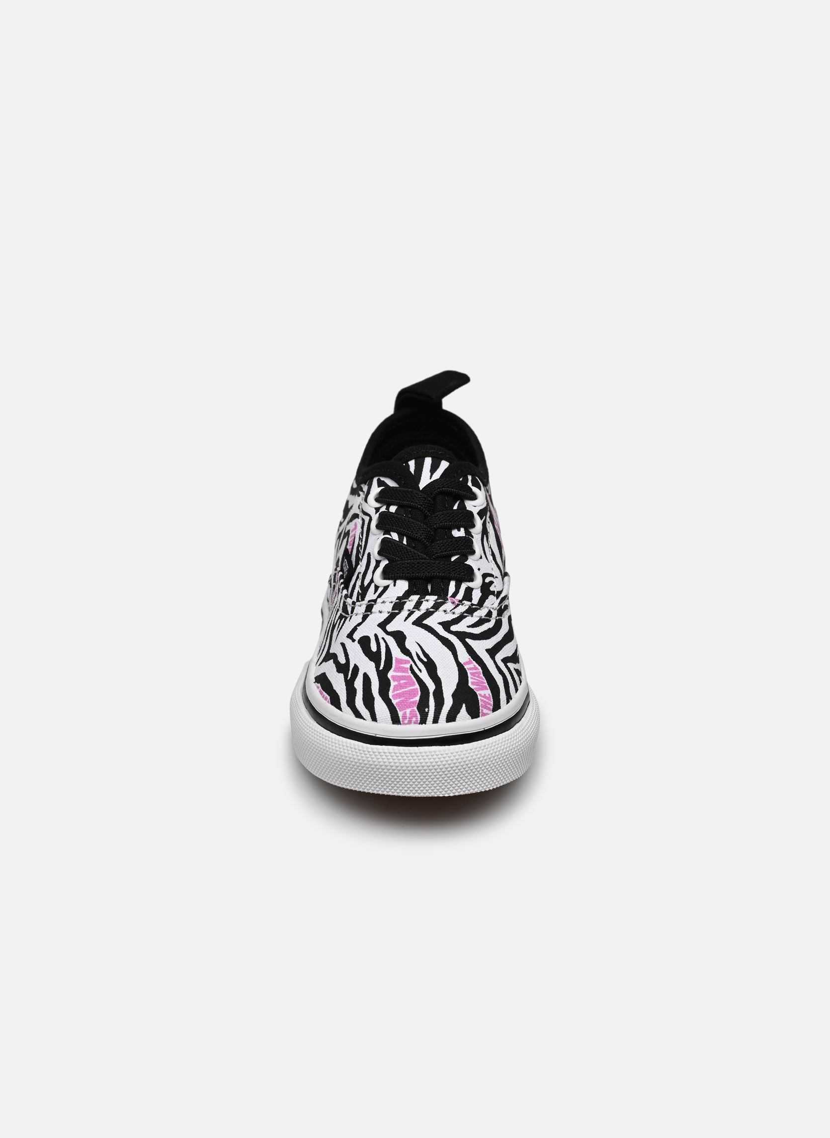Niedrige Sneaker Td Authentic Elastic Lace mädchen schwarz Vans Niedrige Sneaker Td Authentic Elastic Lace mädchen schwarz ZEBRA DAZE BLACK